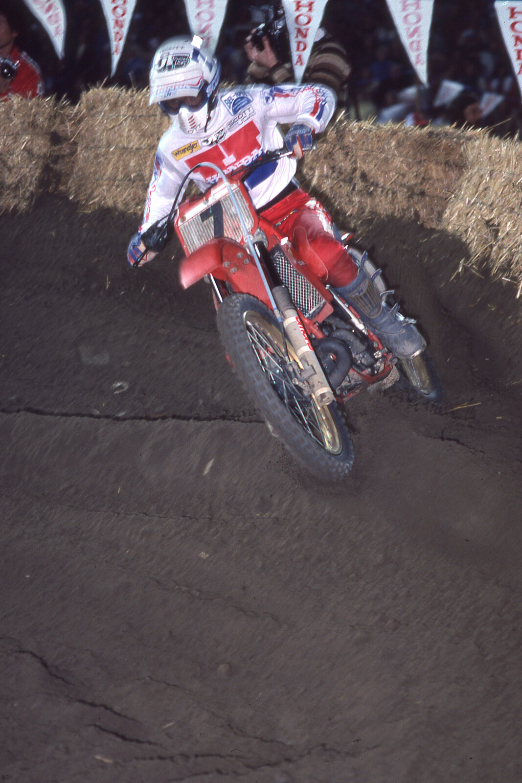 Donnie Hansen kicked off an odd three-year run of first-time race winners (and then AMA Supercross Champions) for Team Honda.