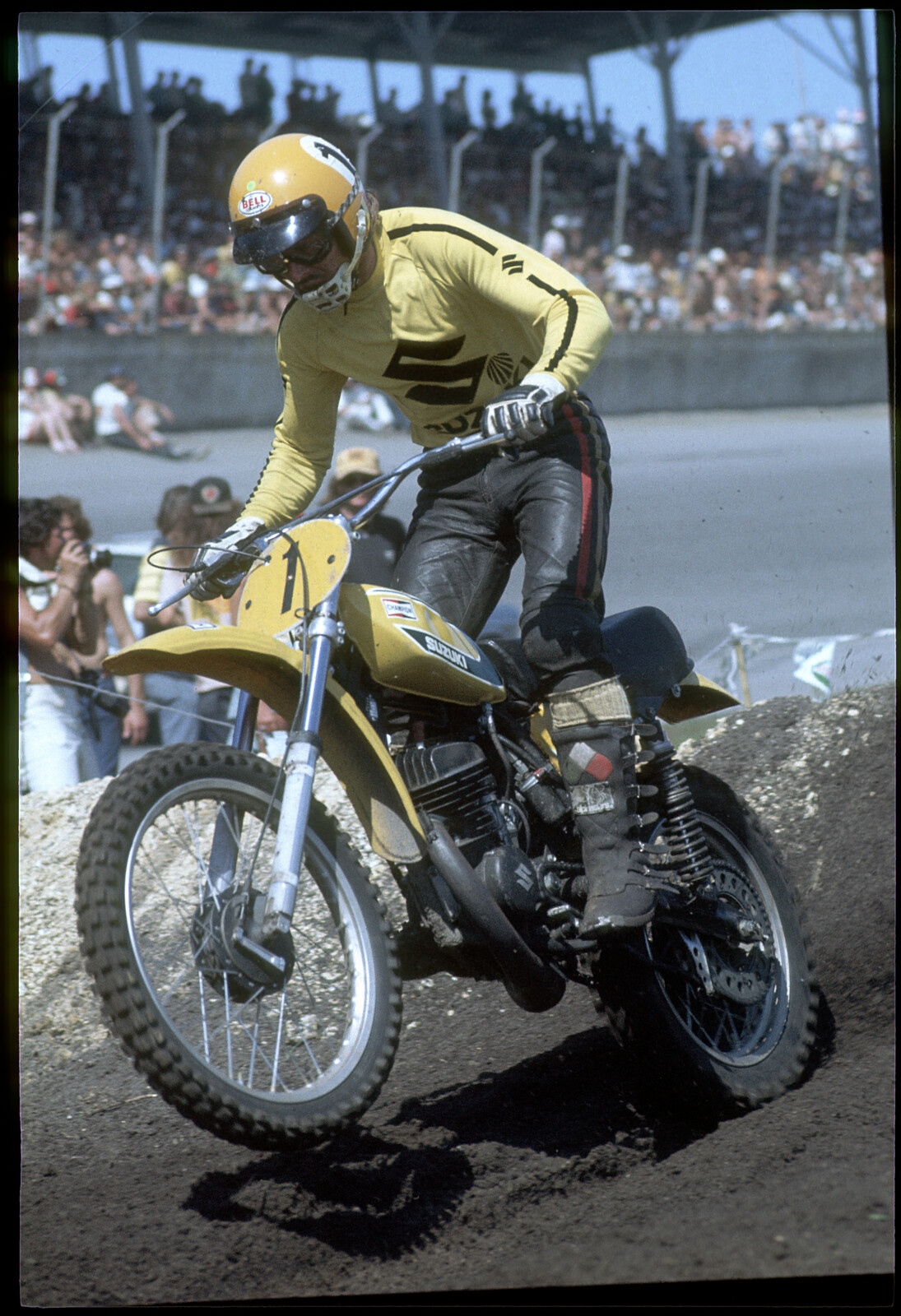 Roger De Coster has a supercross win to his name.