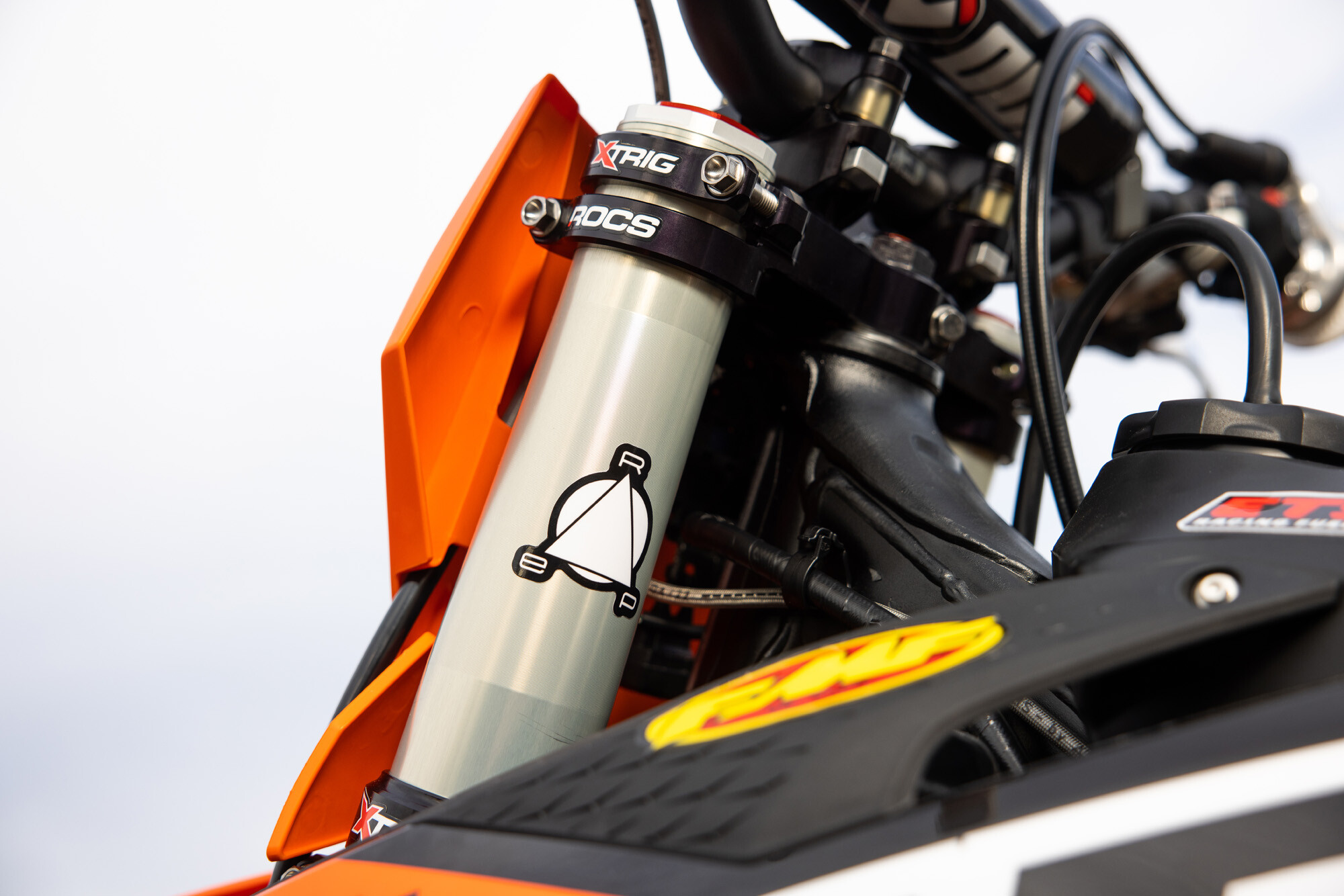 #41 Derek Kelley’s 2023 KTM 250 SX-F race bike.