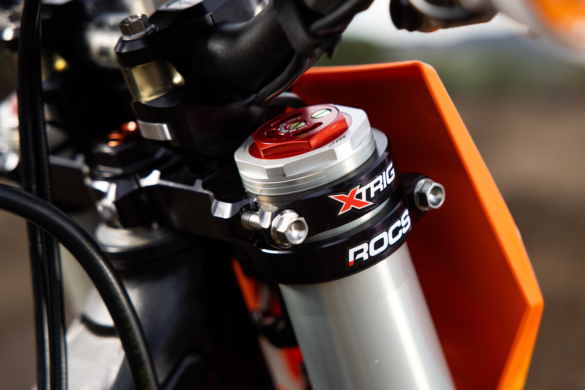 #41 Derek Kelley’s 2023 KTM 250 SX-F race bike.