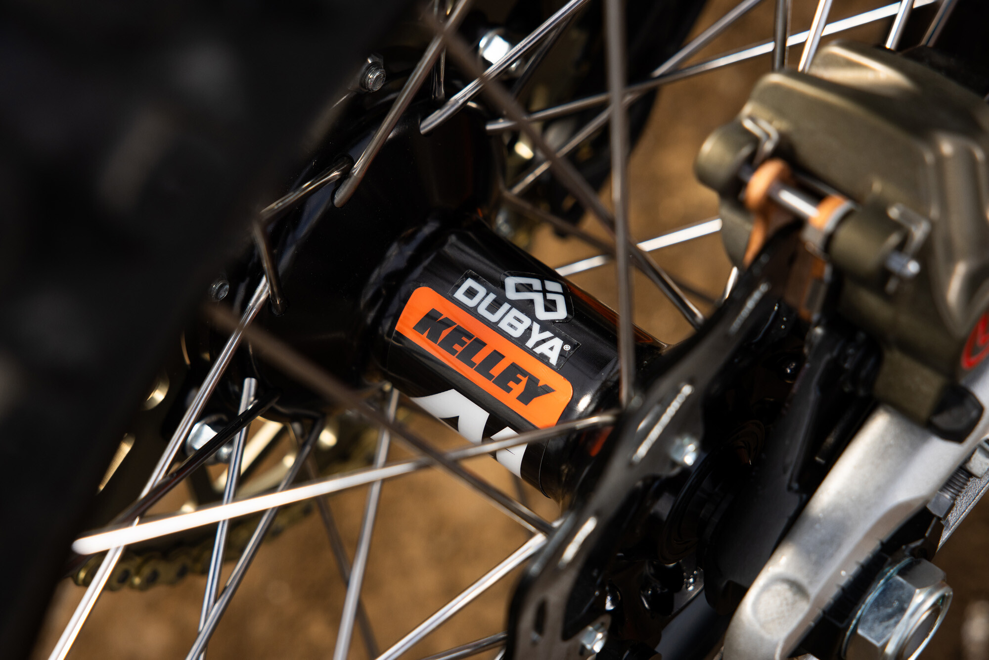 #41 Derek Kelley’s 2023 KTM 250 SX-F race bike.