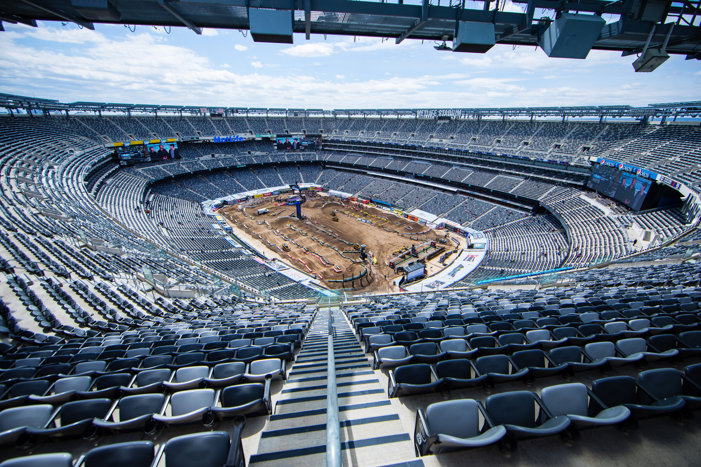 MetLife Stadium in East Rutherford, New Jersey.