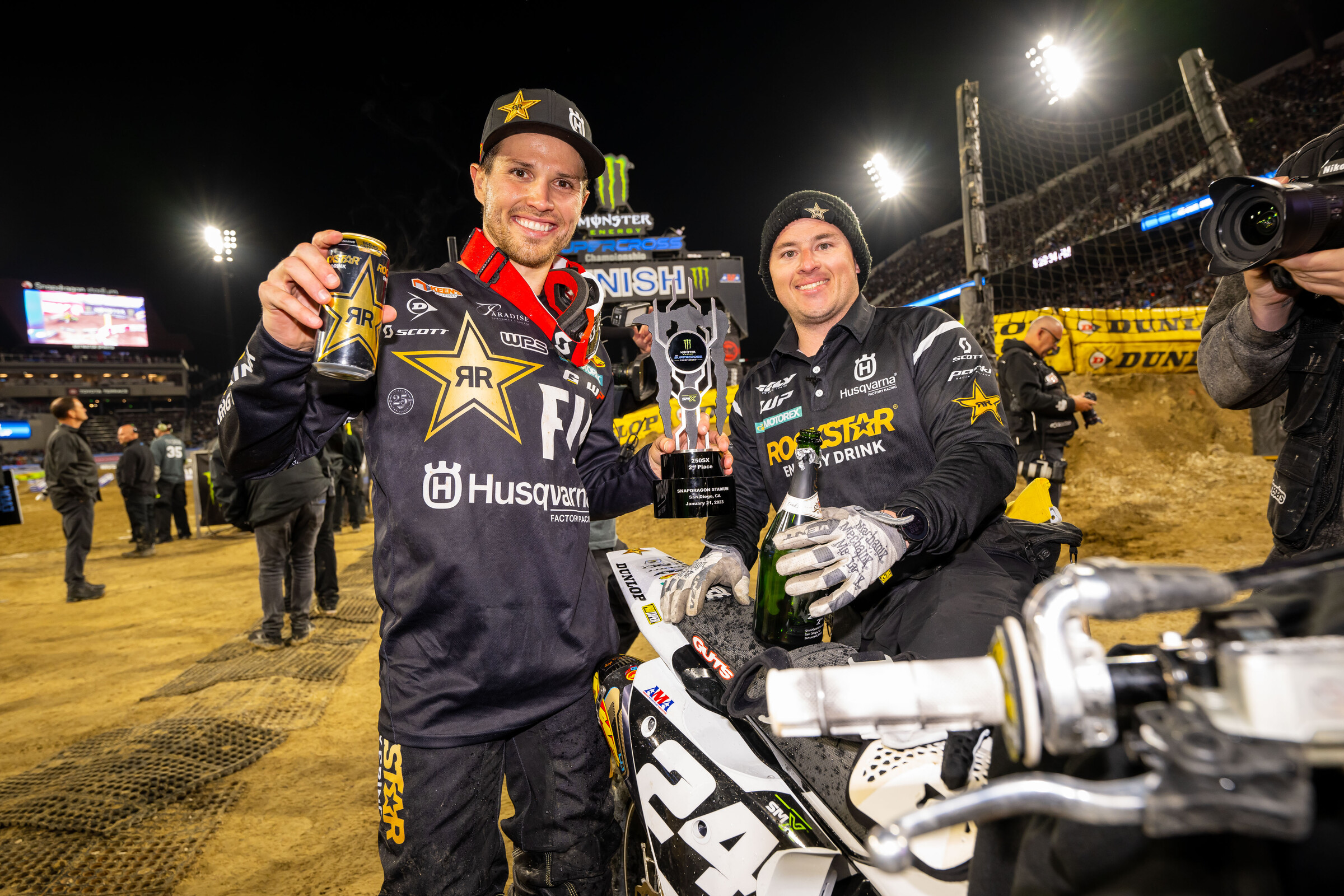 Hampshire overcame a big crash during the week to grab another second.