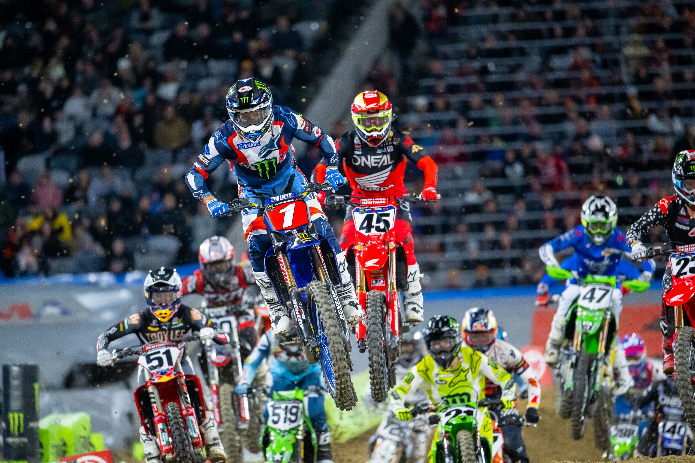 Watch: San Diego Supercross Main Event Highlights