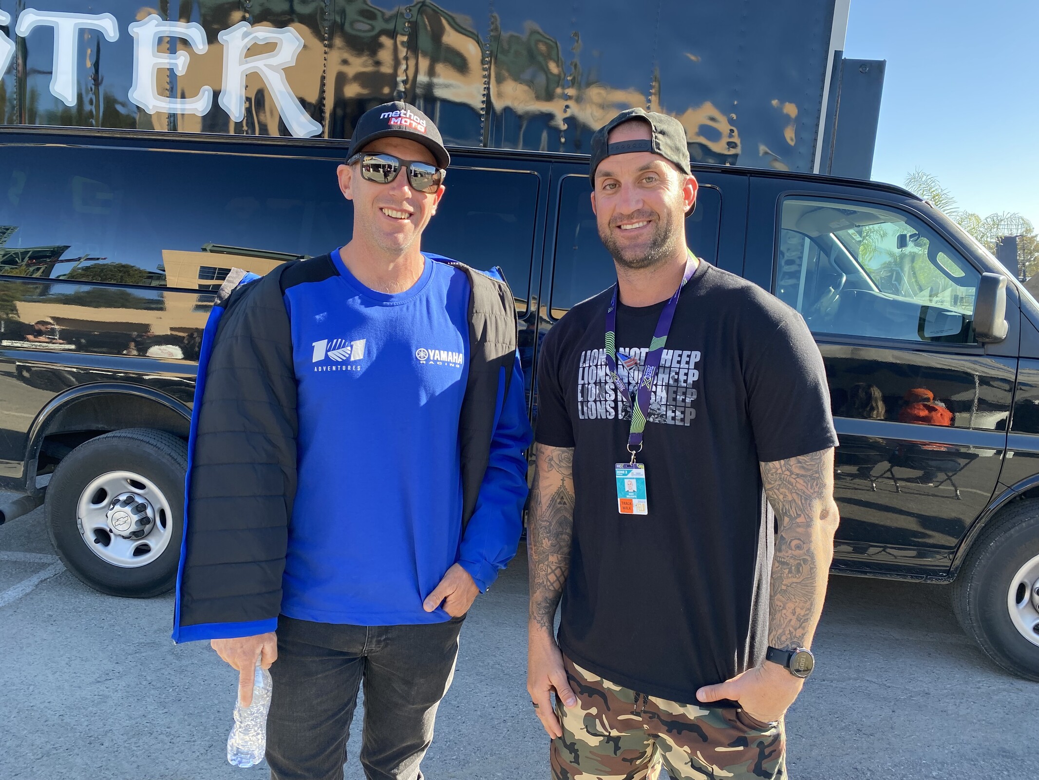 Ben Townley and Davi Millsaps here with Futures riders