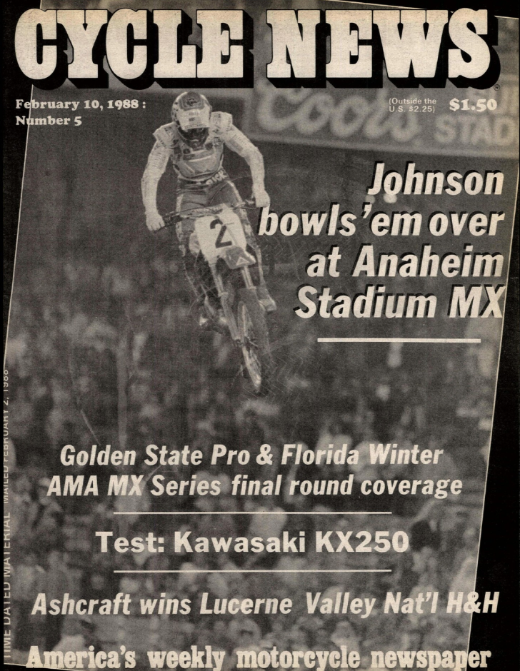 1988 Anaheim in Cycle News