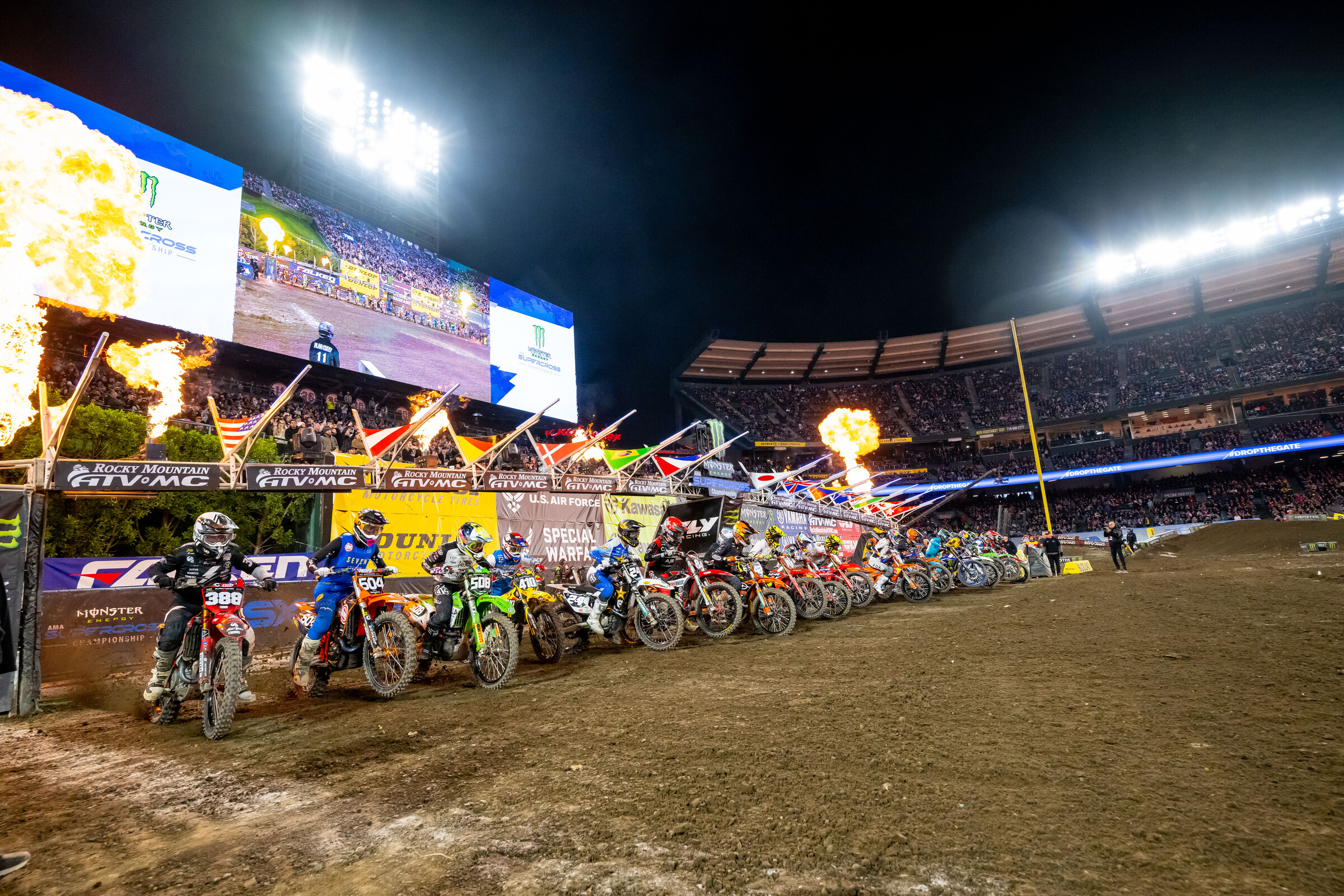 There are ruts in there.