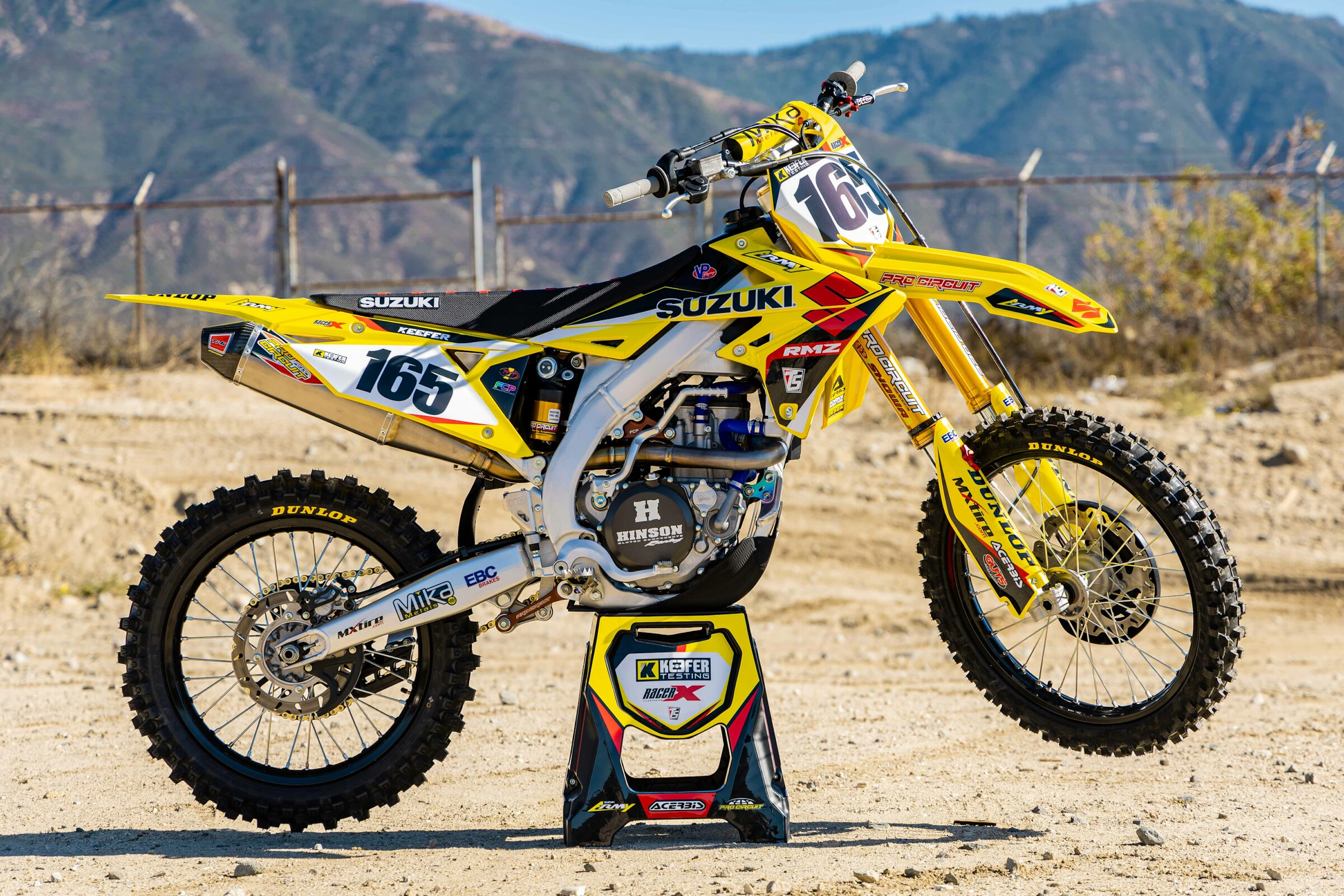 2023 Suzuki RM-Z450 Motocross Rebuild Garage Build Video - Racer X
