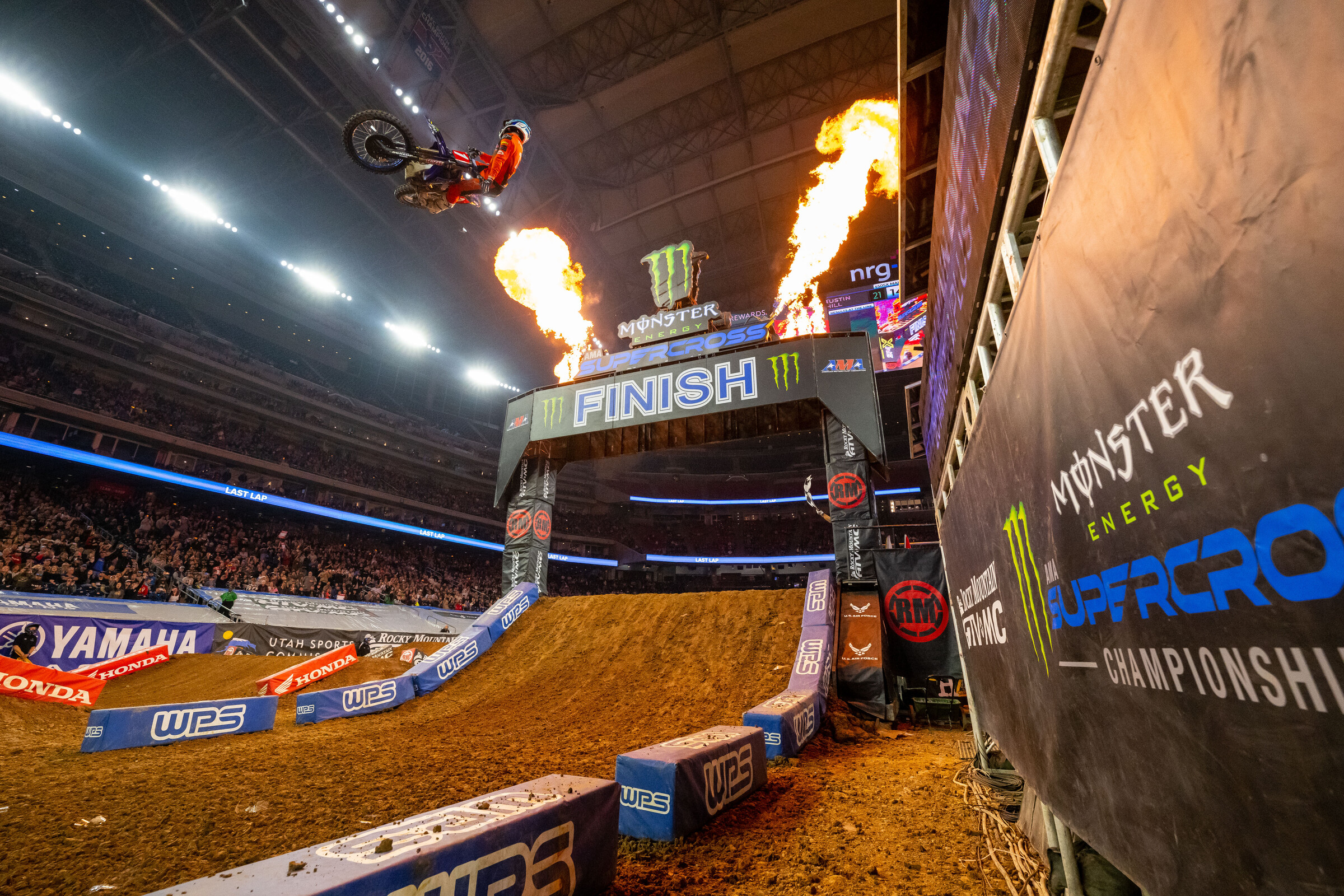 Eli Tomac claimed his 47th career 450SX victory in Houston