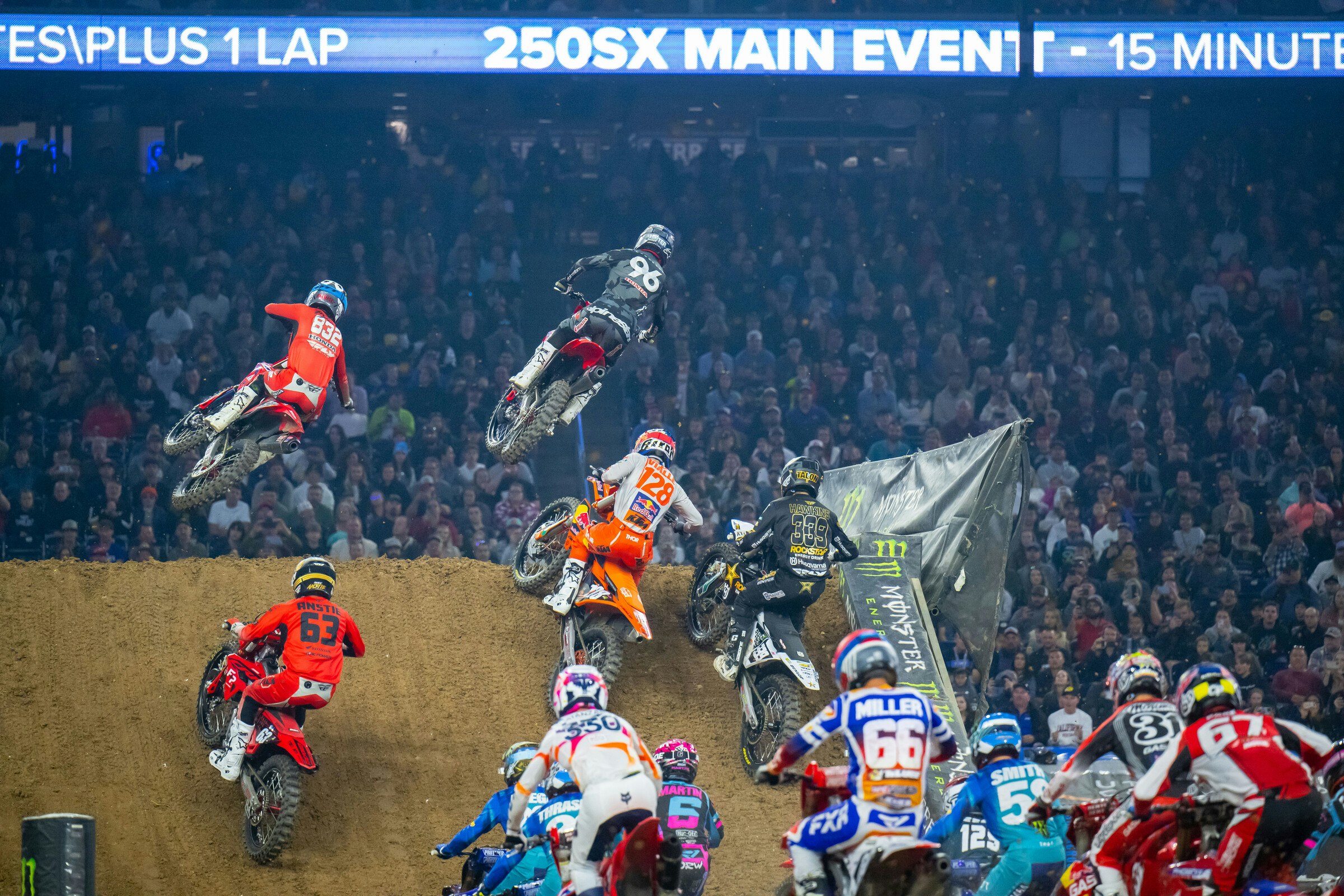 Watch: Houston Supercross Main Event Highlights