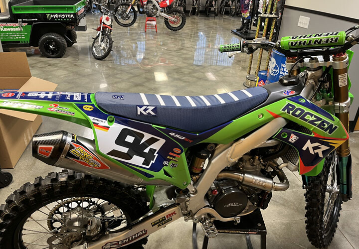 You can buy Ken Roczen's Pro Circuit Kawasaki - Racer X