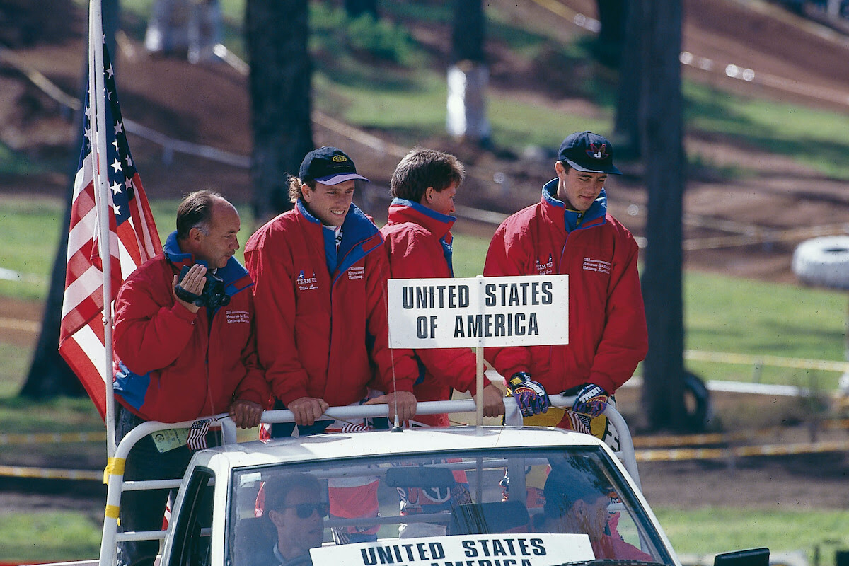 Janson served as team manager for the USA squad at the 1992 FIM Motocross of Nations, where the legendary 