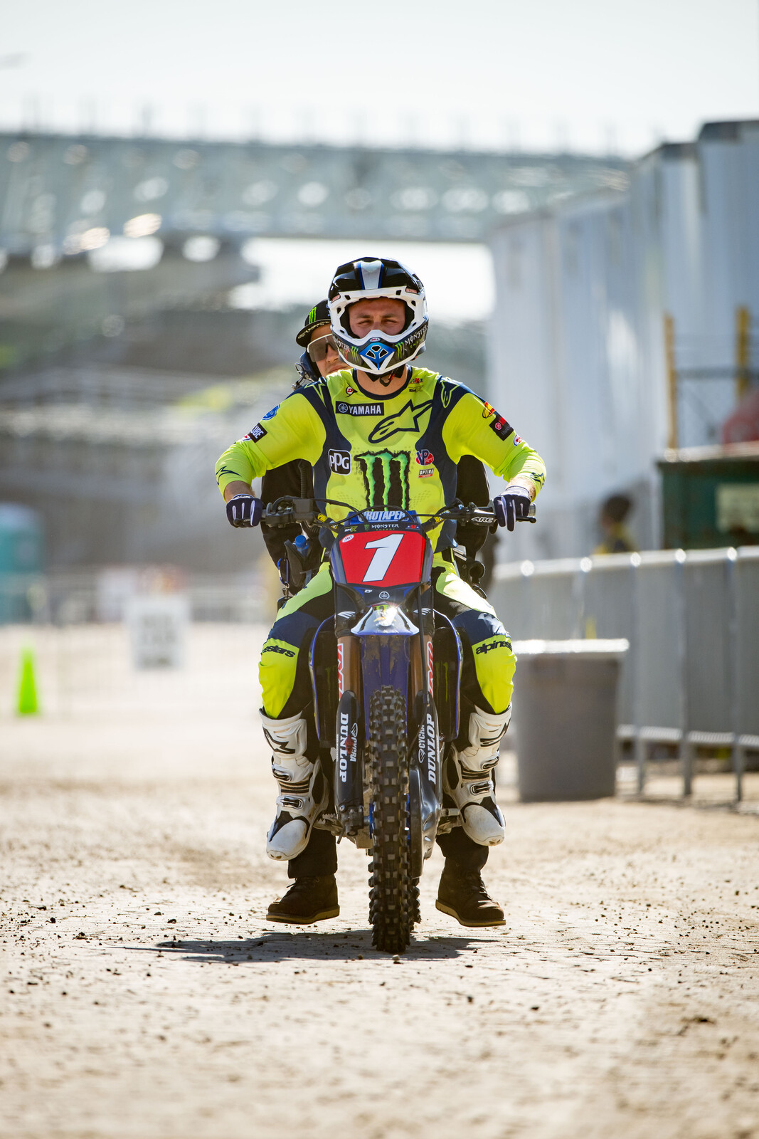 How will Tomac play it tonight after taking fifth last week?