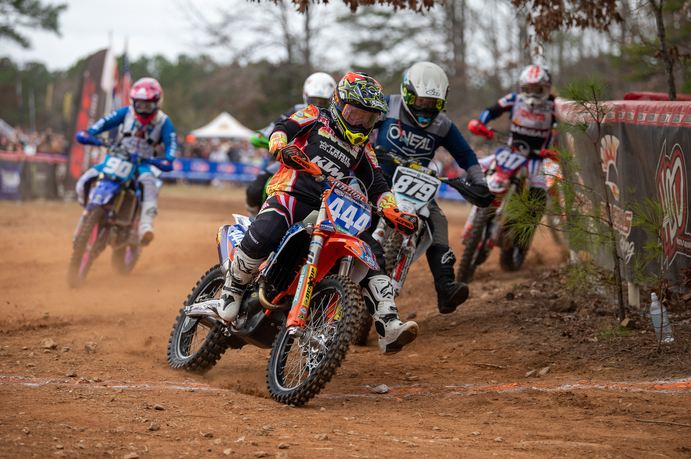 Korie Steede earned the Trail Jesters WXC Holeshot Award, and grabbed the class win at round one. 