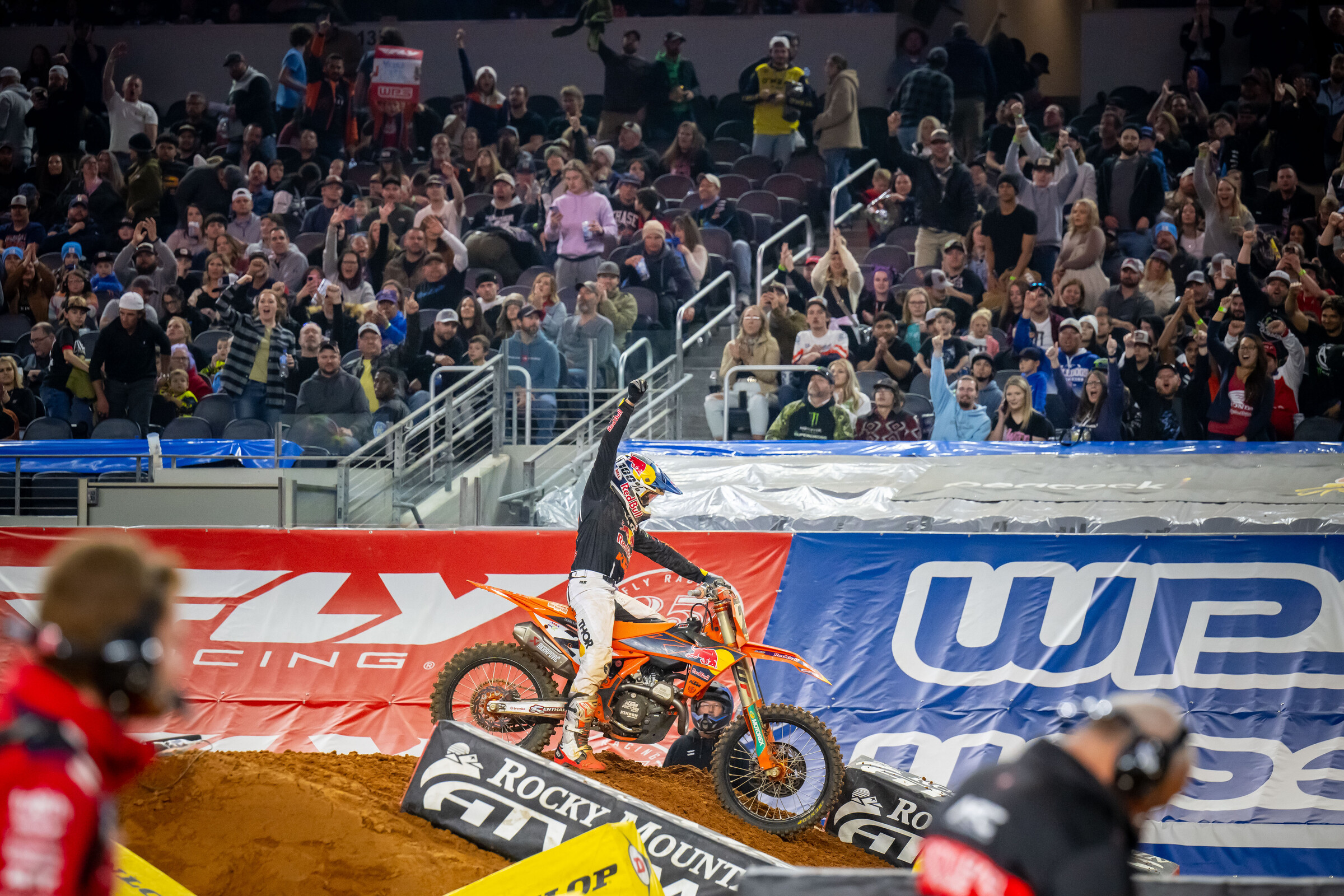Cooper Webb earned his 21st career 450SX victory.