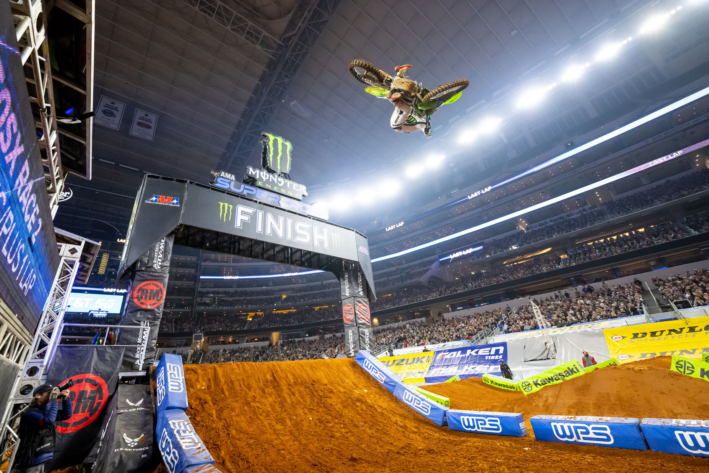 Jason Anderson claimed the victory in 450SX Race 2.