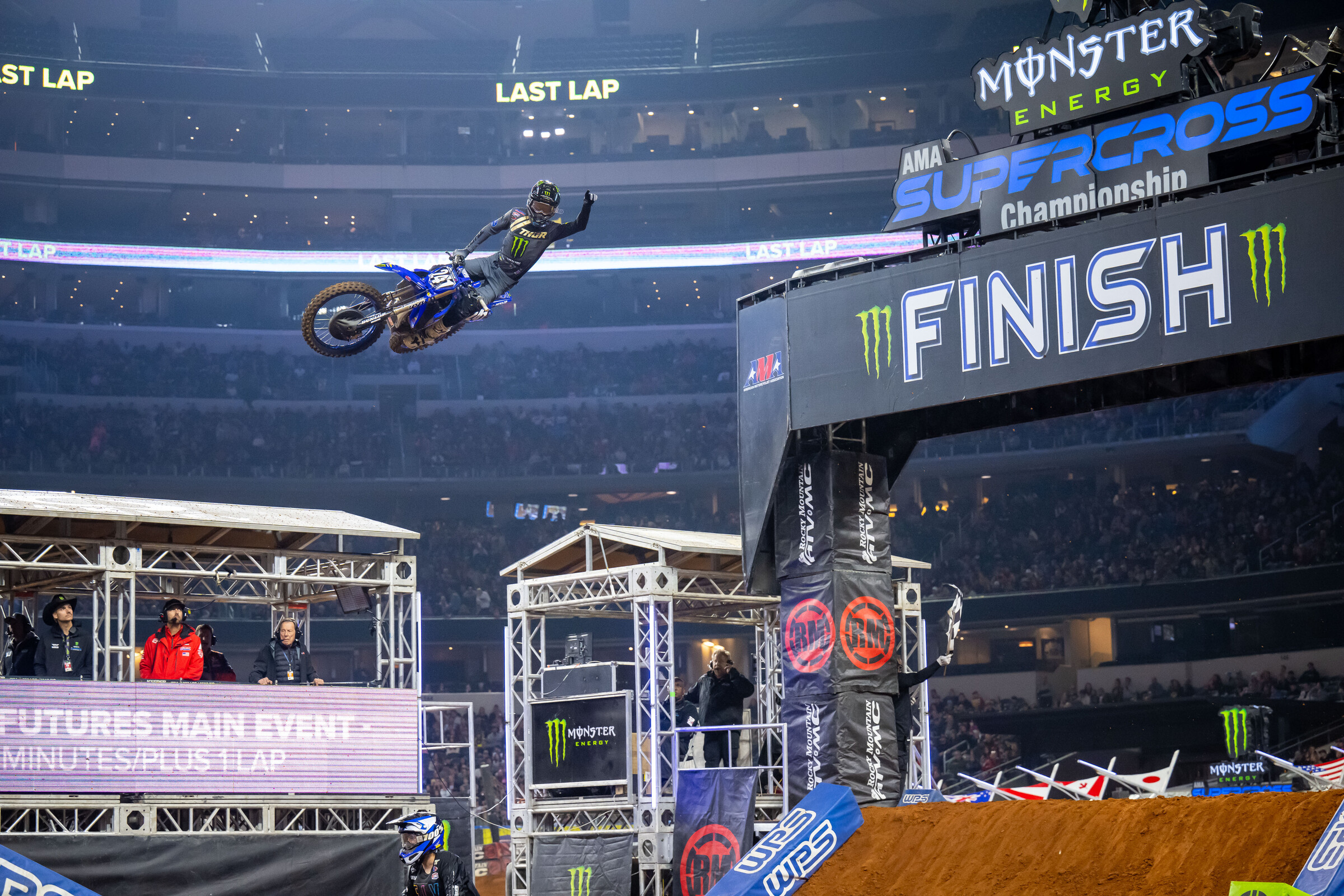 Daxton Bennick made it 2-for-2 on Supercross Futures wins thus far in 2023.