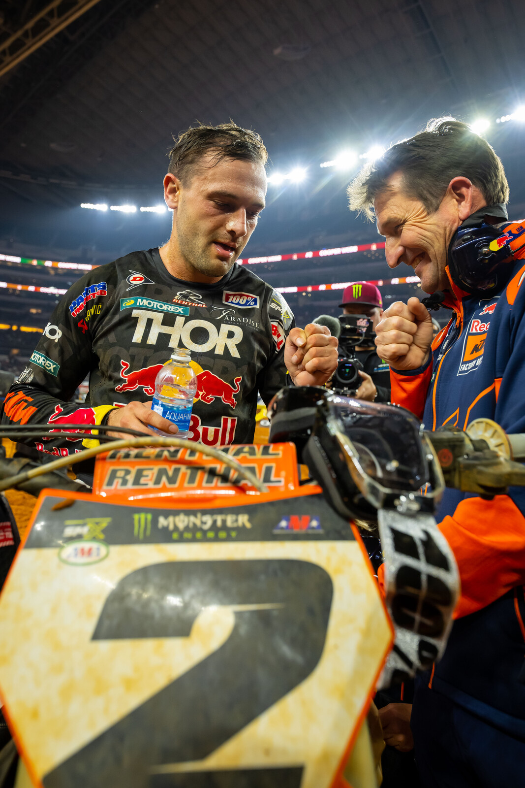 Cooper b on Arlington Supercross Triple Crown Racer X
