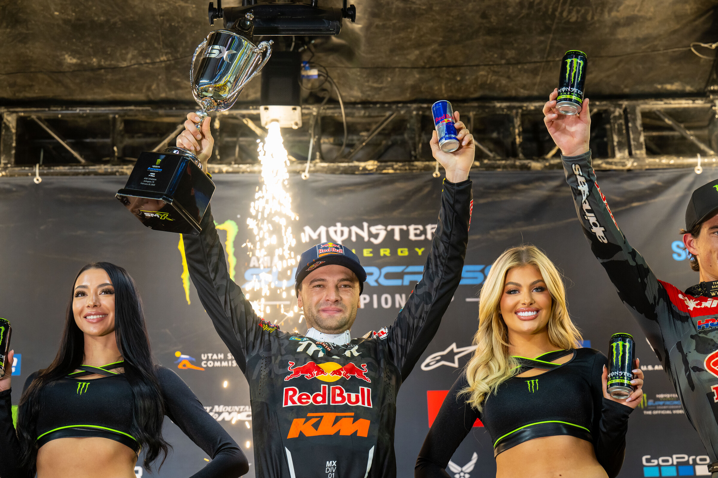 Webb claimed his 21st career 450SX win at the 2023 Arlington Supercross.