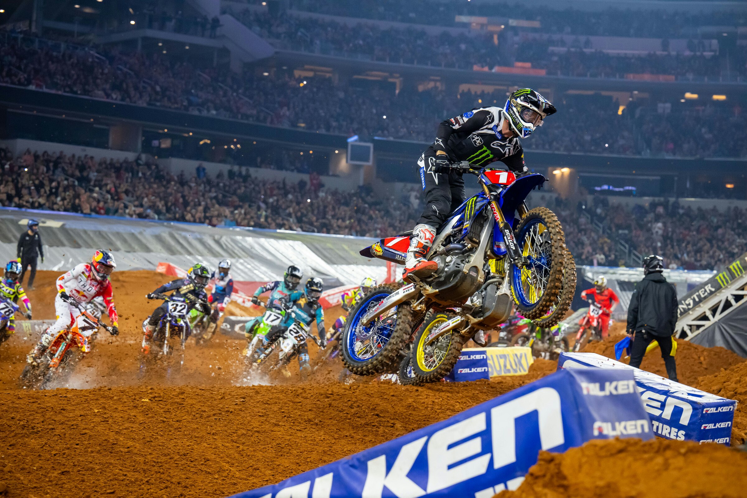 Watch: Arlington Supercross Main Event Highlights & Results