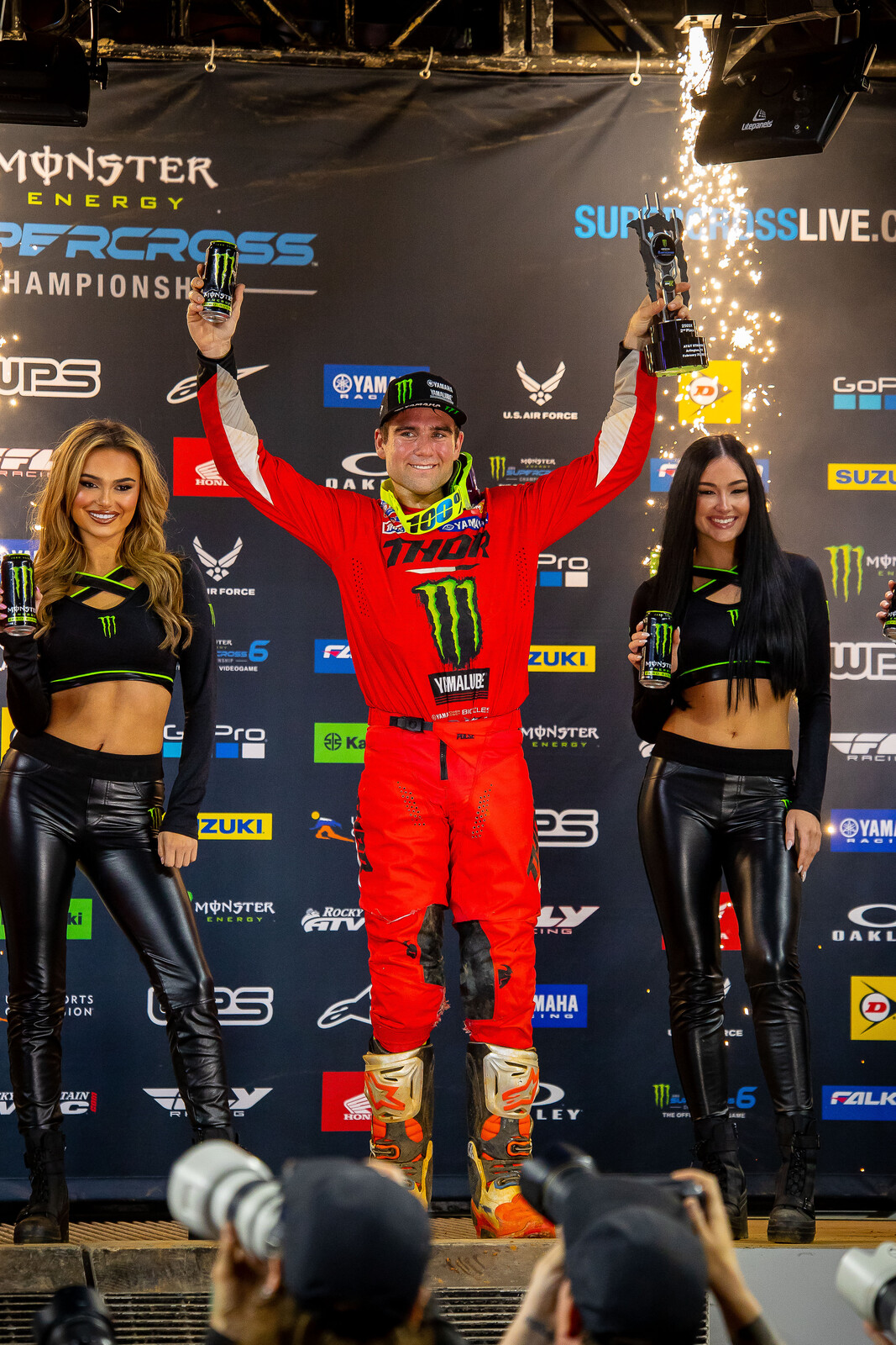 Jordan Smith was second overall in Arlington with 4-1-5 scores. 