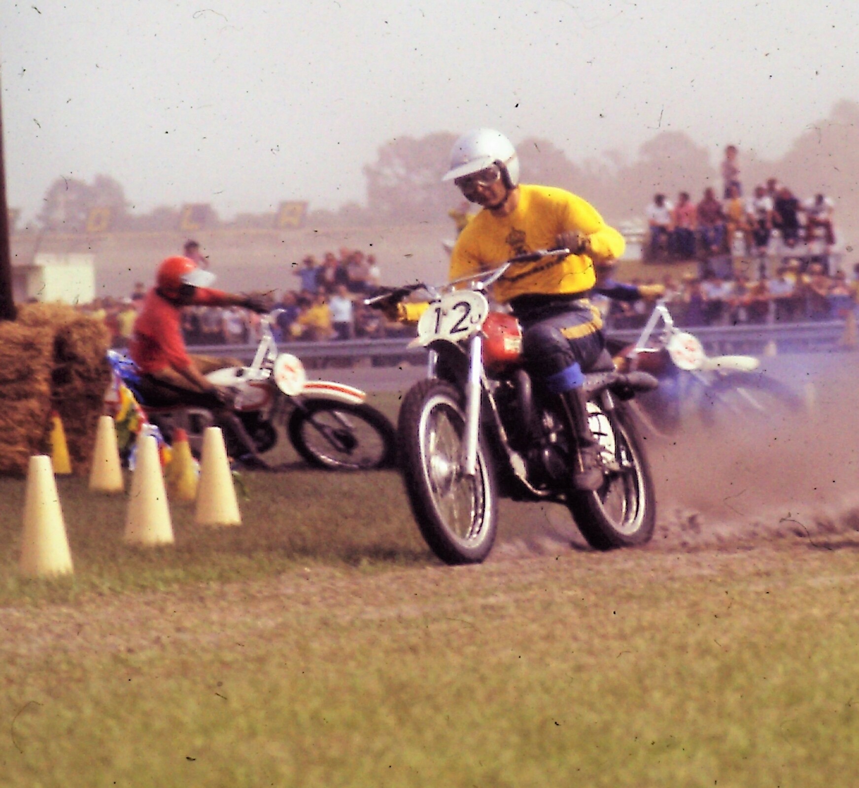 1971 Daytona 250 winner Gunnar Lindstrom. After the win, he would proclaim someday the Daytona motocross race would be the biggest event in all of Bike Week. He was right!