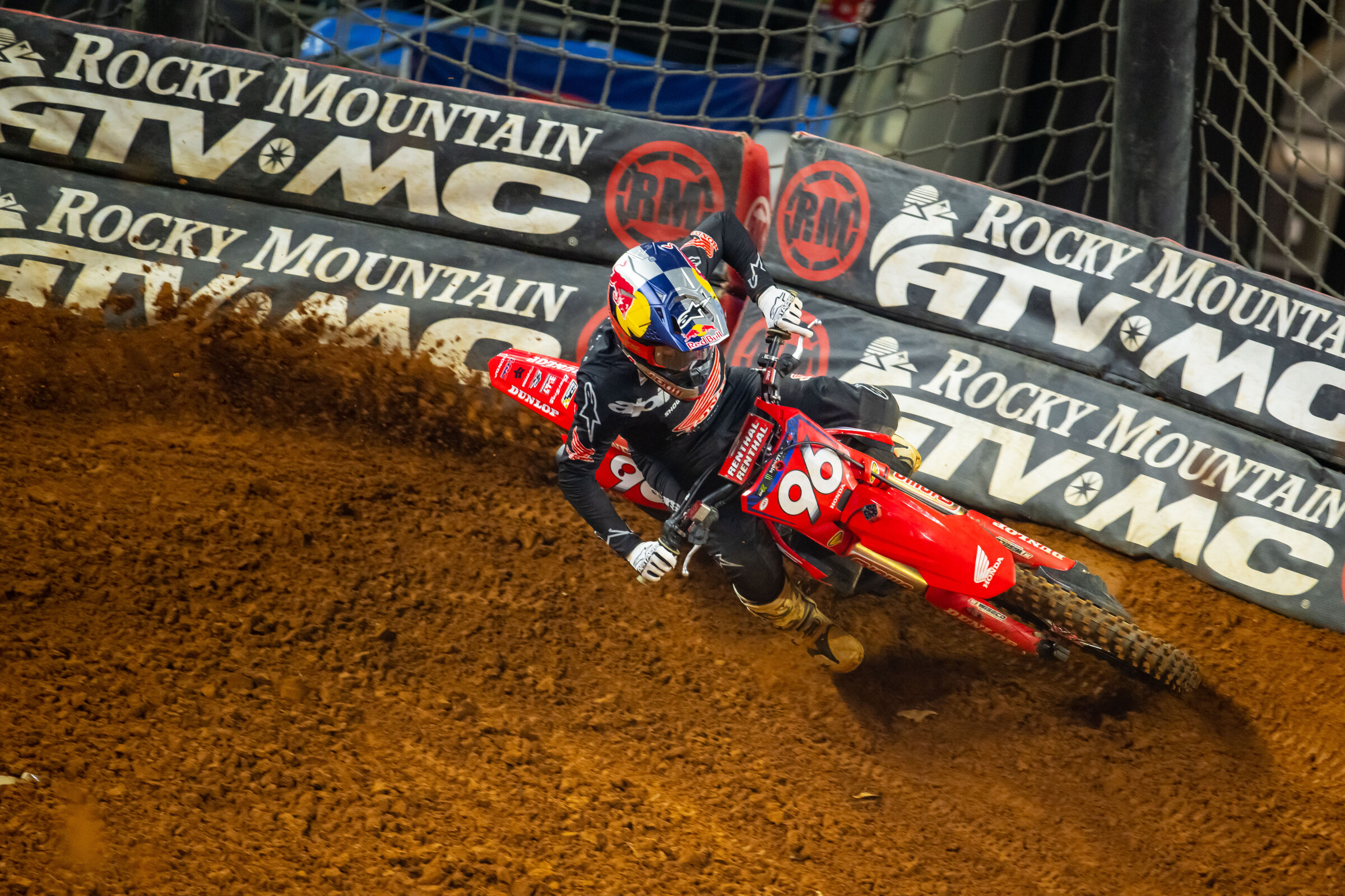 Hunter Lawrence boasts an 11-point lead in the 250SX East standings.