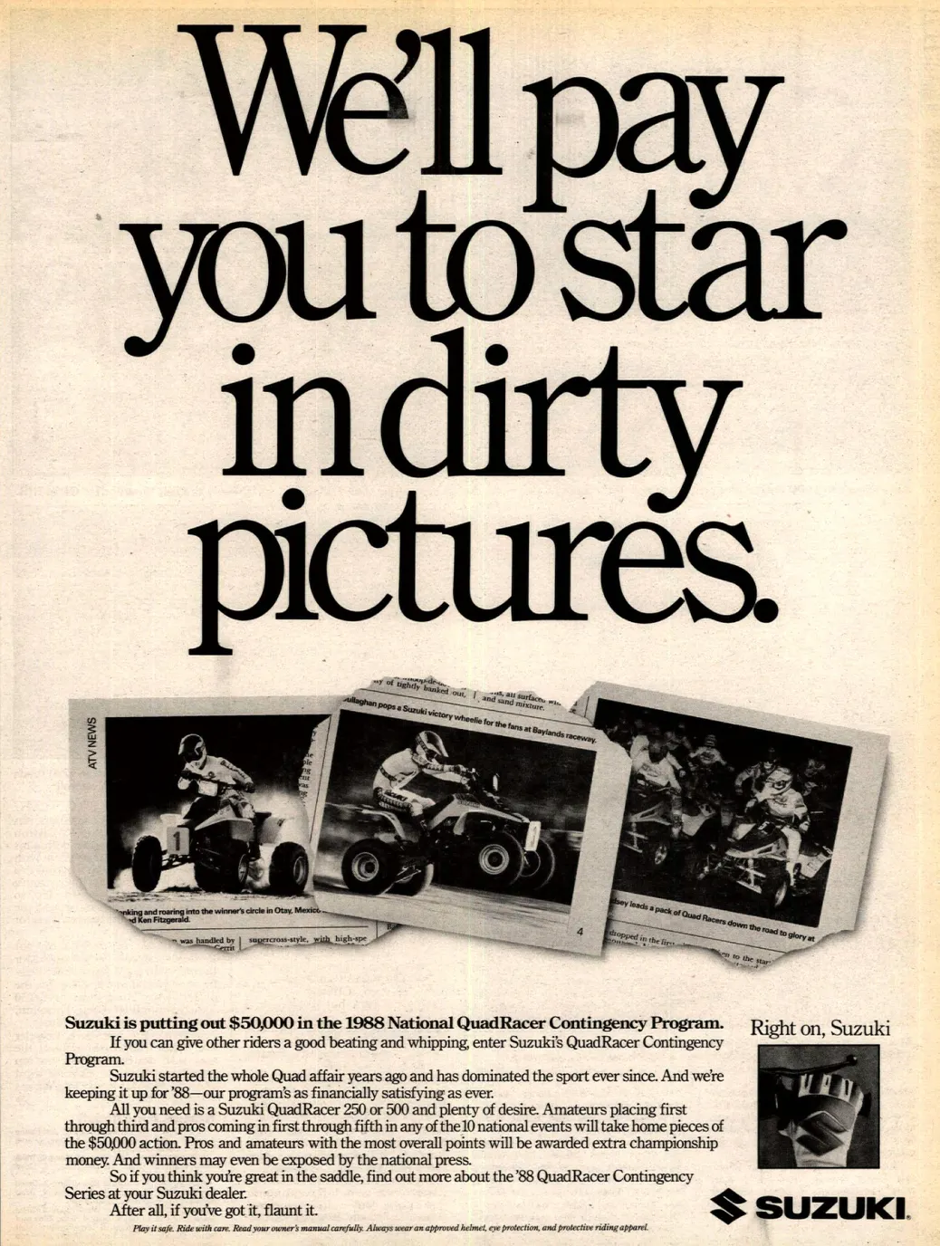 Ads we can't get away with