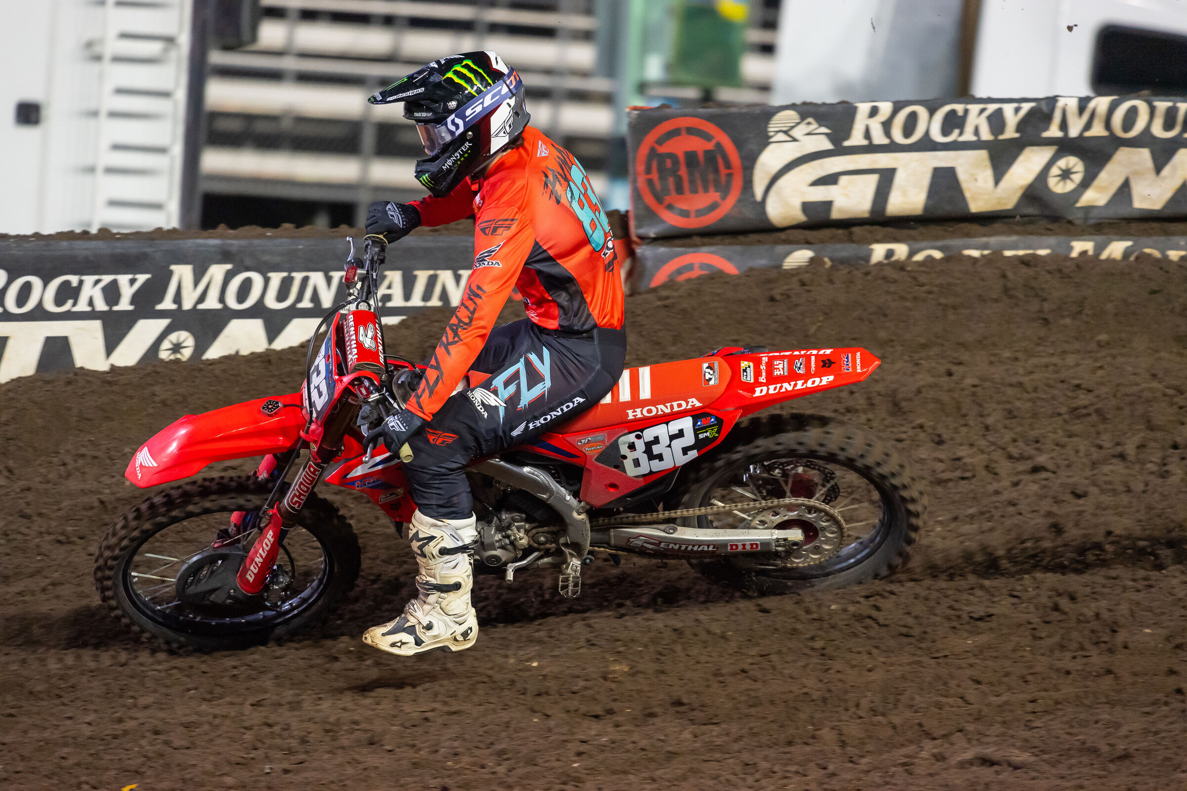 Chance Hymas earned a career-best 250SX main event finish with a sixth place.
