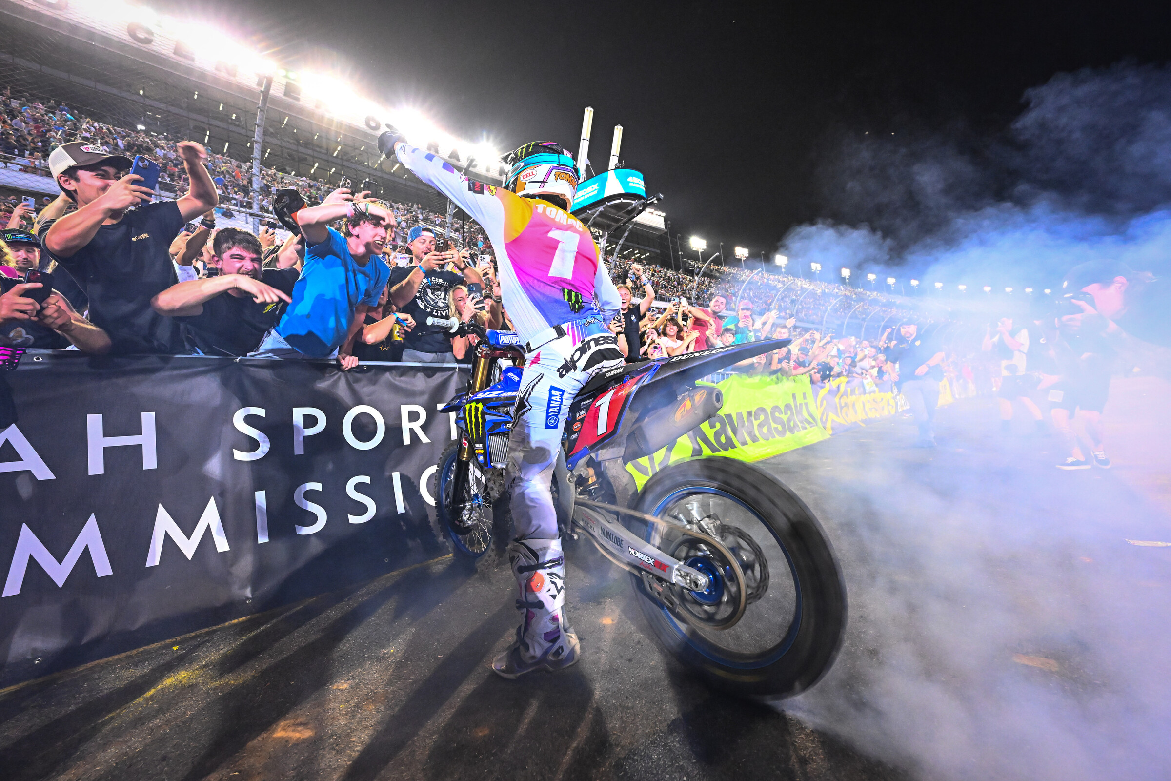 Eli Tomac is the King of Daytona Supercross after claiming yet another 450SX win, taking his total wins at the venue to seven.