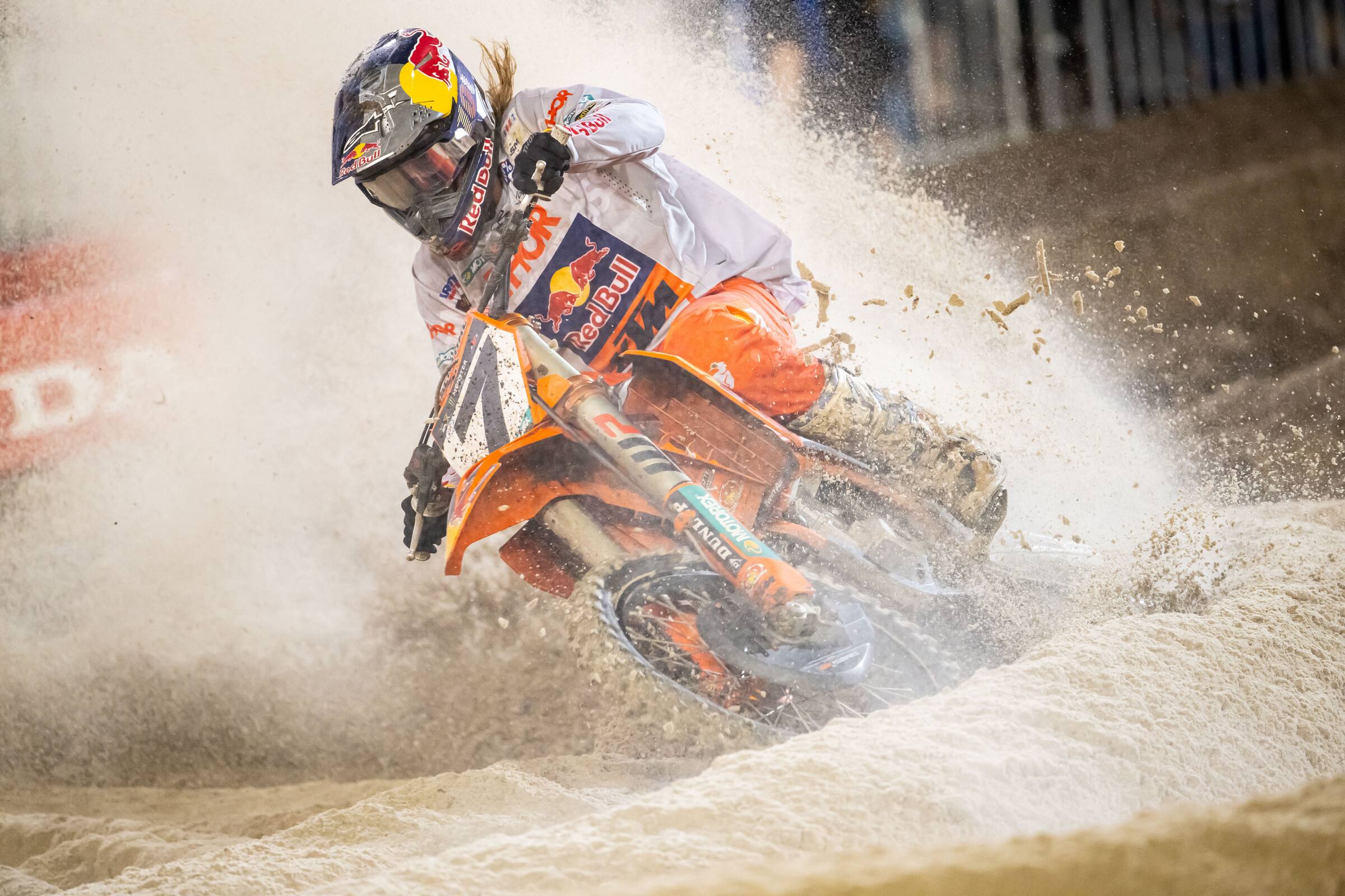 Aaron Plessinger surfing in the sands of Daytona.