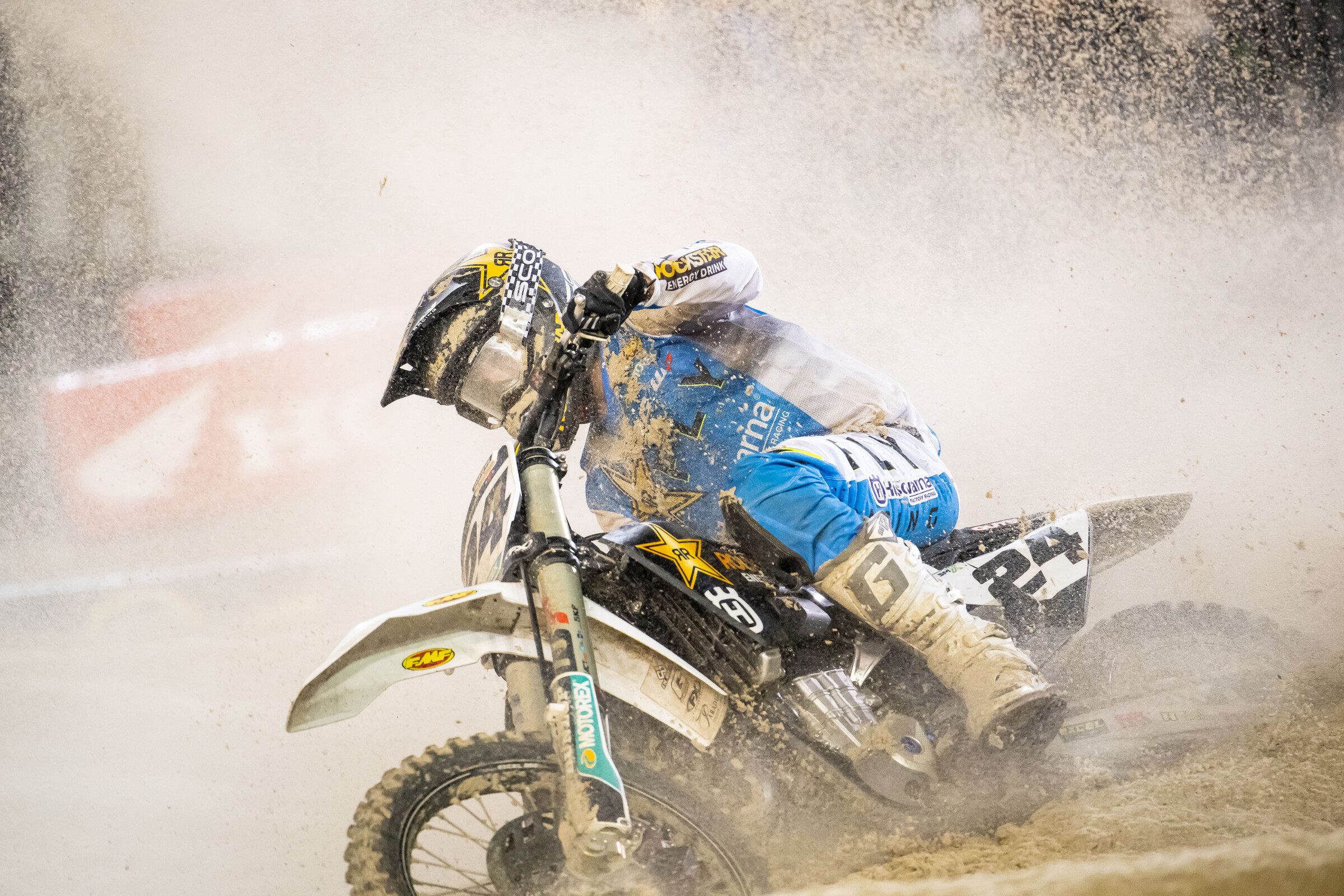 Hampshire had an impressive 450SX debut. 