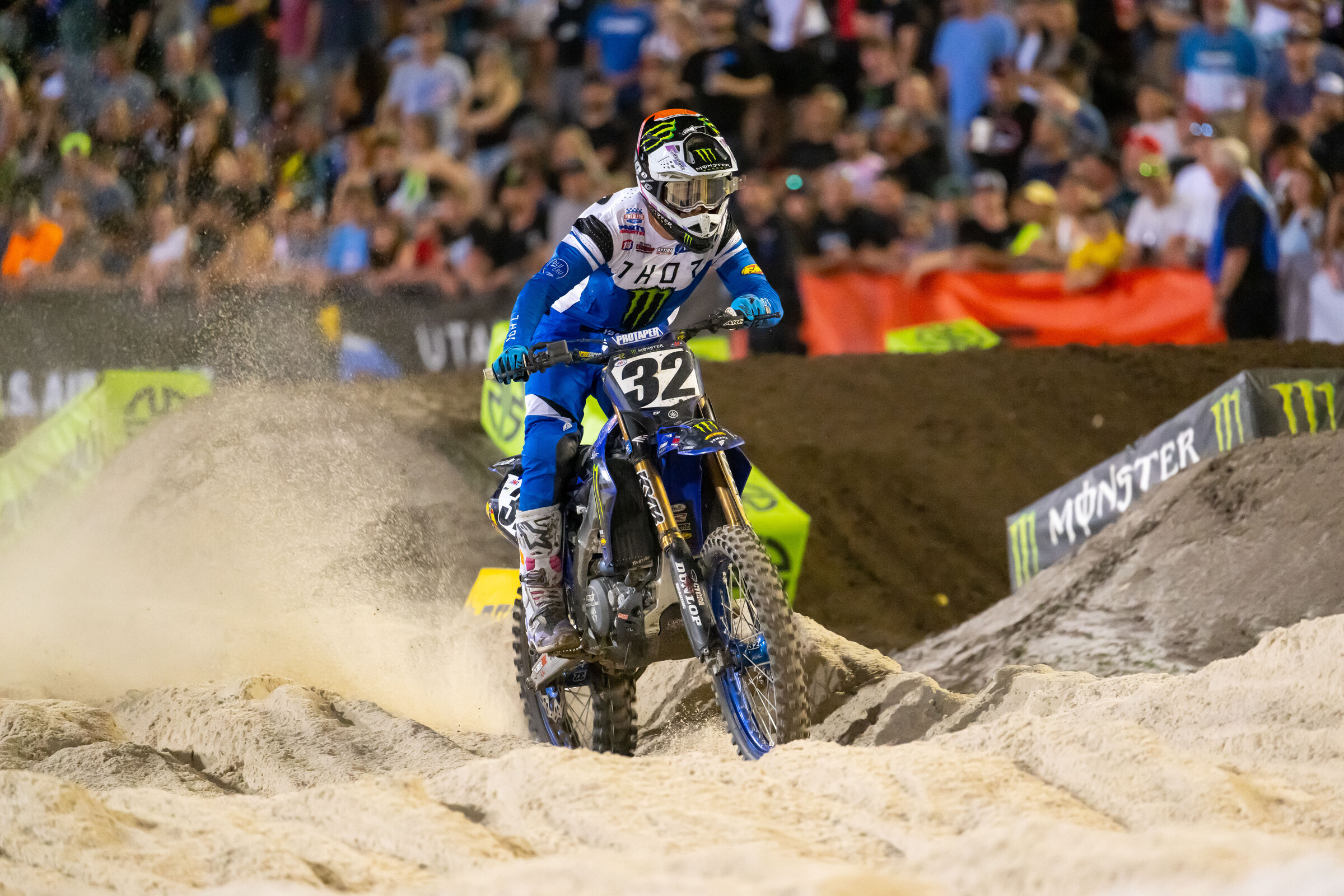 The sand was difficult as always in Daytona. 