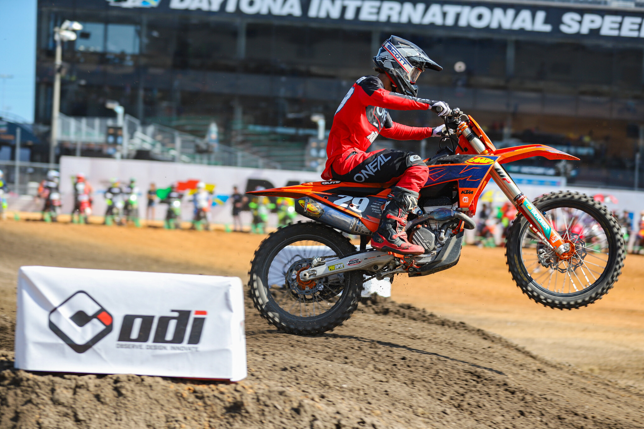 Julien Beaumer at the 2023 Ricky Carmichael Daytona Amateur Supercross (RCSX).