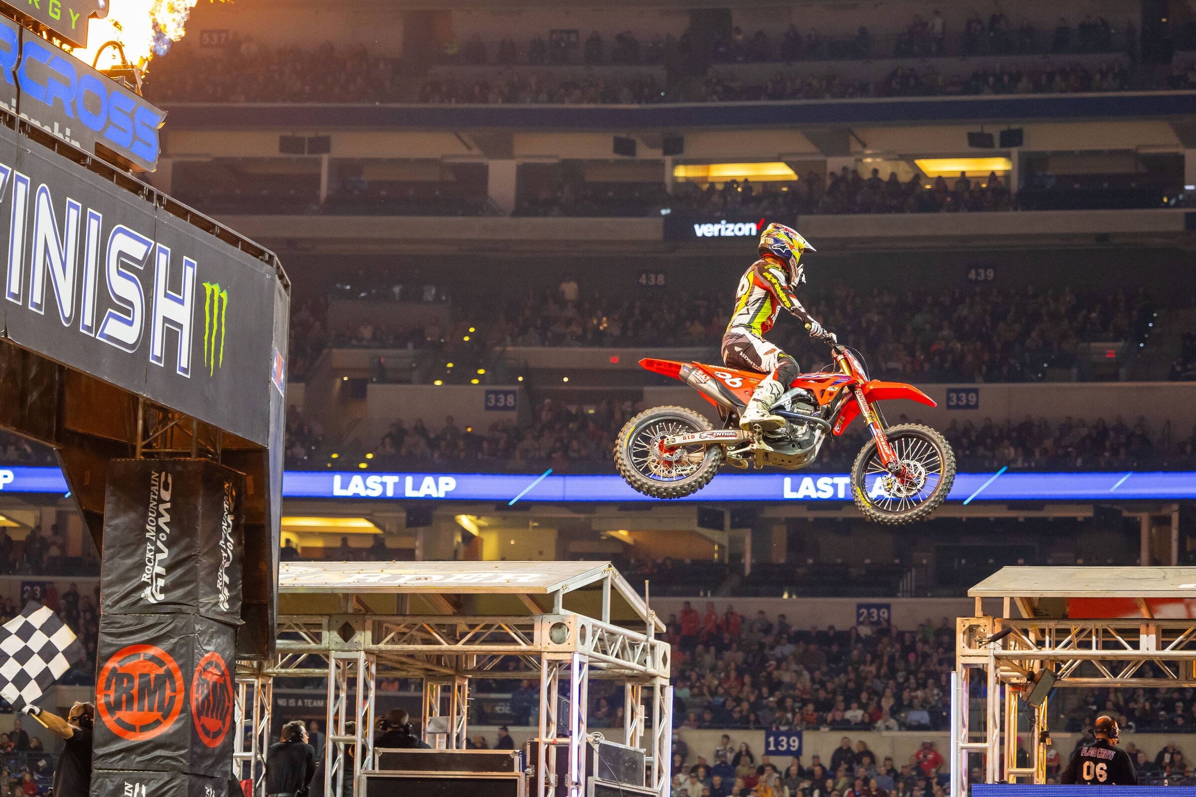 Hunter Lawrence earned his fourth win of 2023 at Indianapolis.