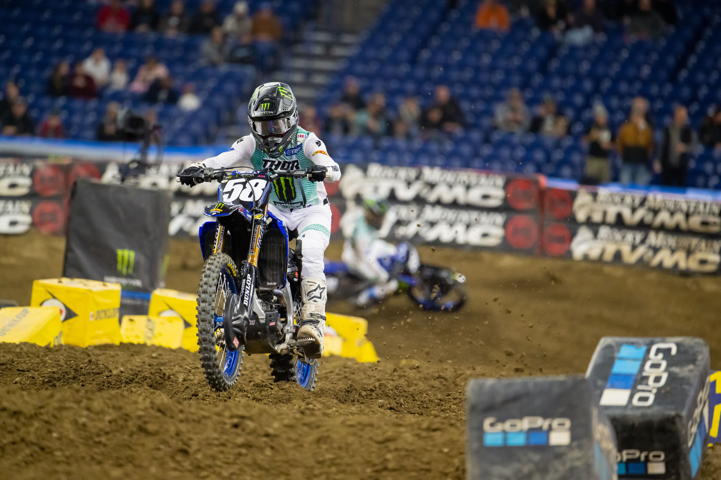 Jordon Smith rode to P3 on the evening.