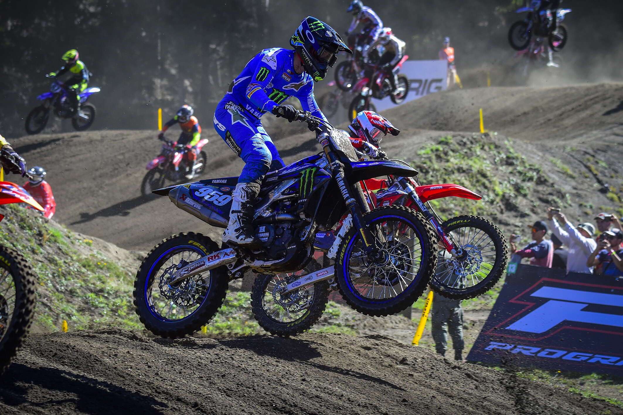 Maxime Renaux and his teammate Jeremy Seewer had speed in Argentina, but big crashes throughout the weekend hurt their points haul. They ended up sixth and seventh overall, respectively. Teammate Glenn Coldenhoff was tenth.