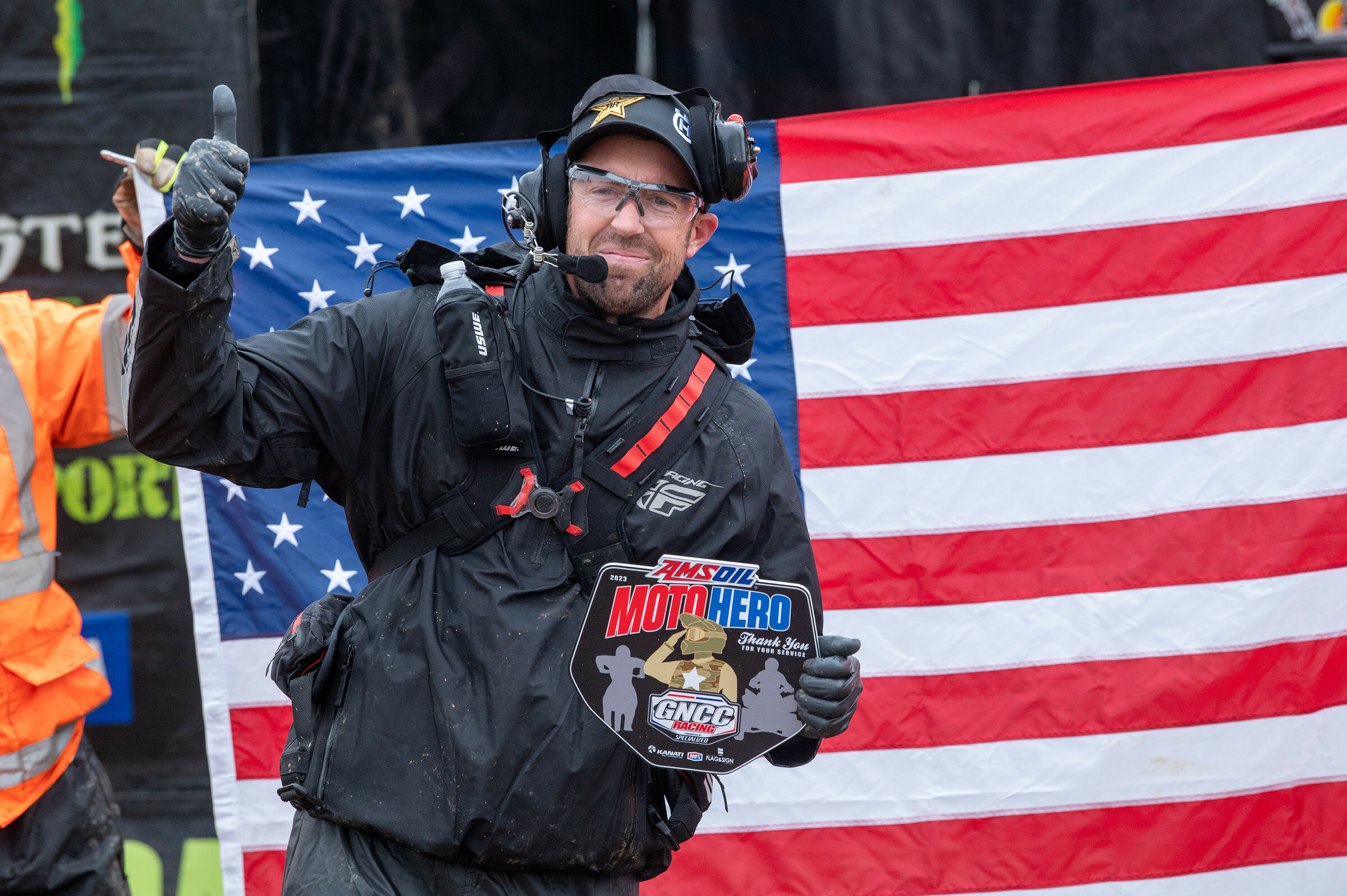 Anthony Dibasilio was awarded the AMSOIL Moto Hero in Georgia.