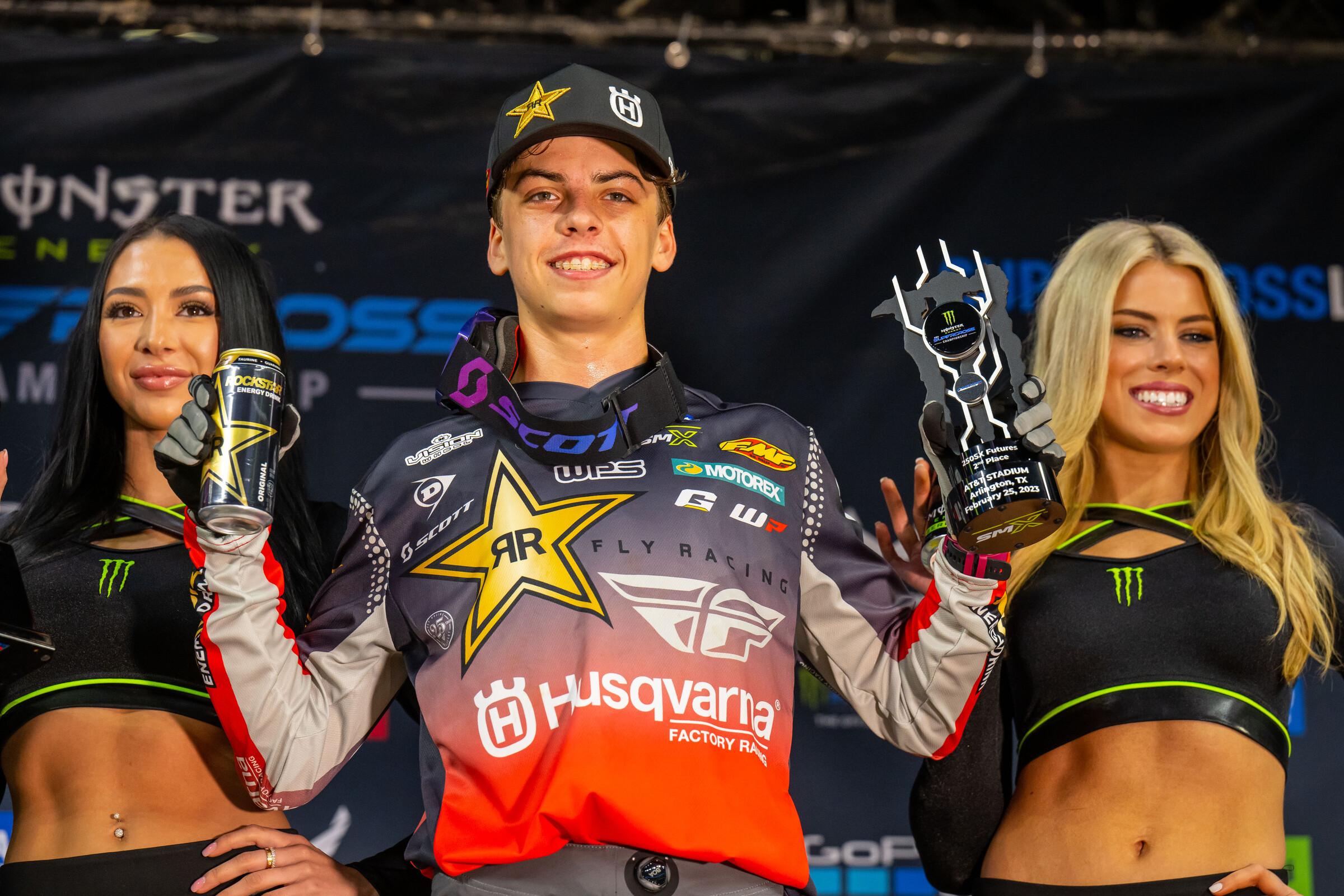 Cochran at the Arlington Supercross Futures event.