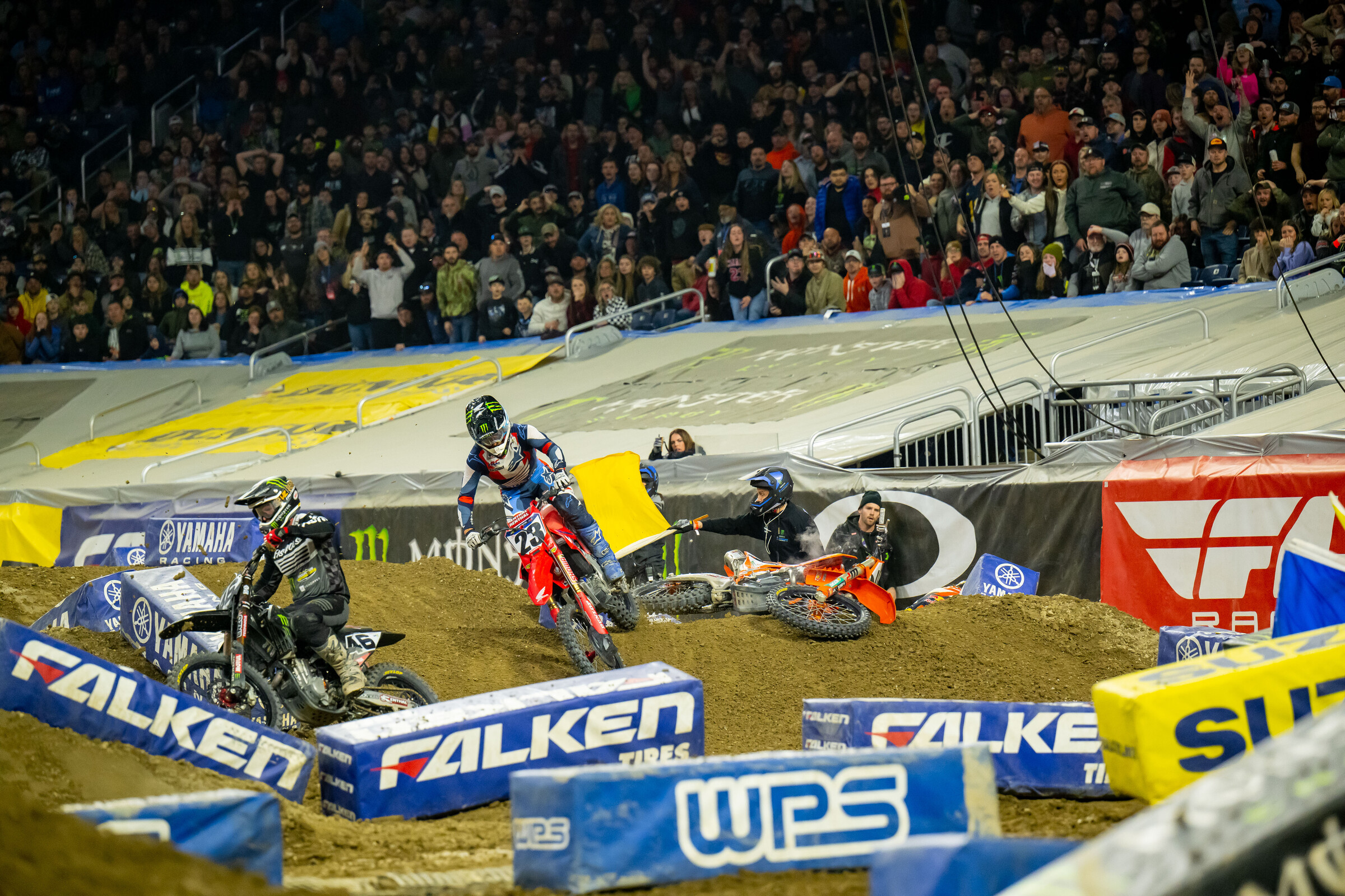 It was only fitting Chase Sexton benefited from Aaron Plessinger's mistake, as he has been on the other side too many times. 