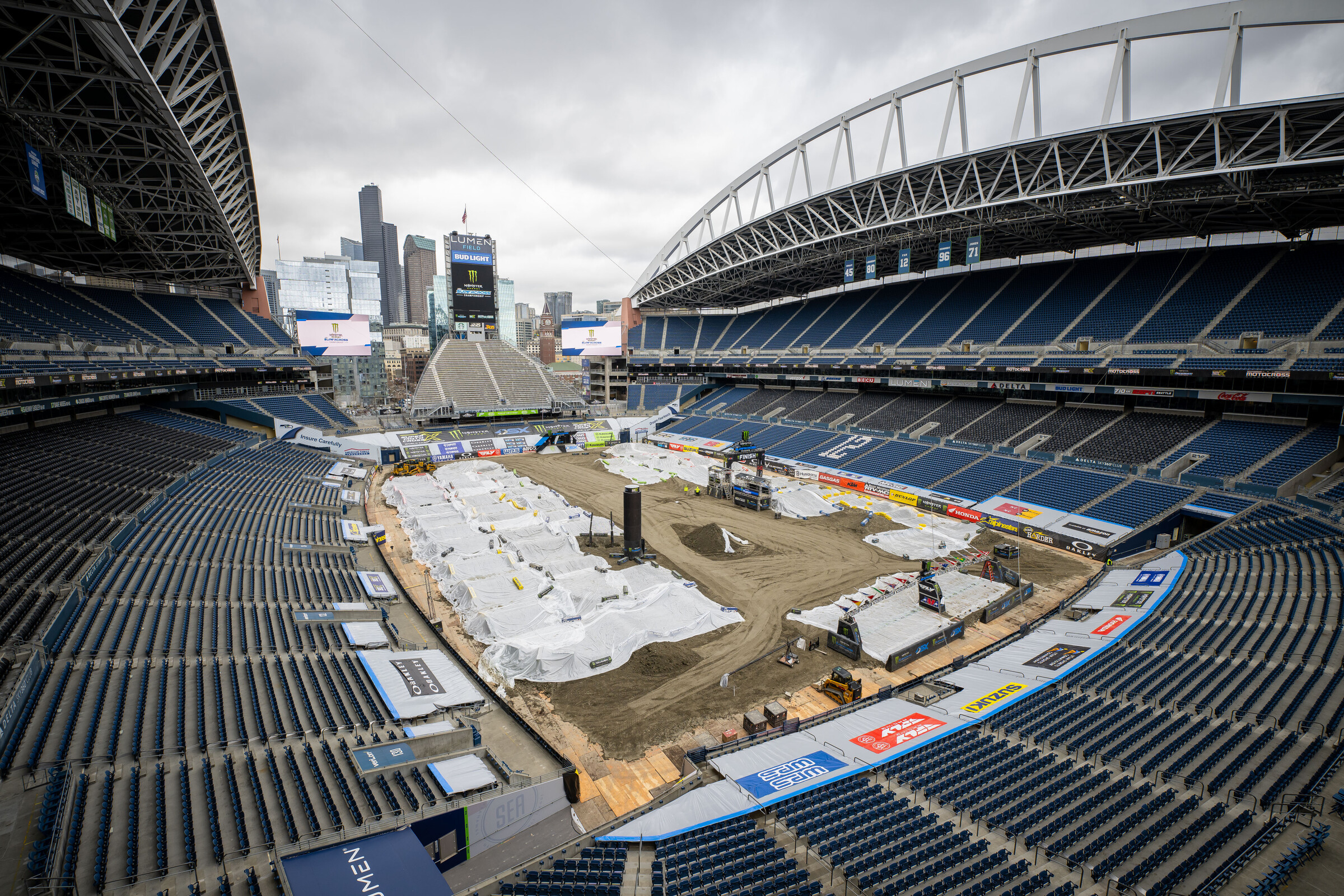 Racer X Films: Seattle Supercross Press Day