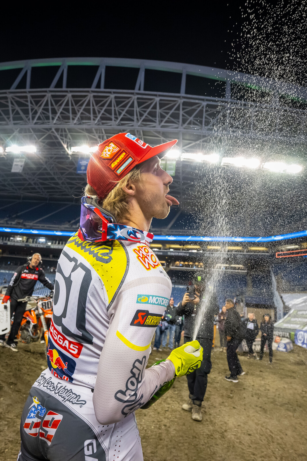 What's better than a little podium champagne on your birthday?