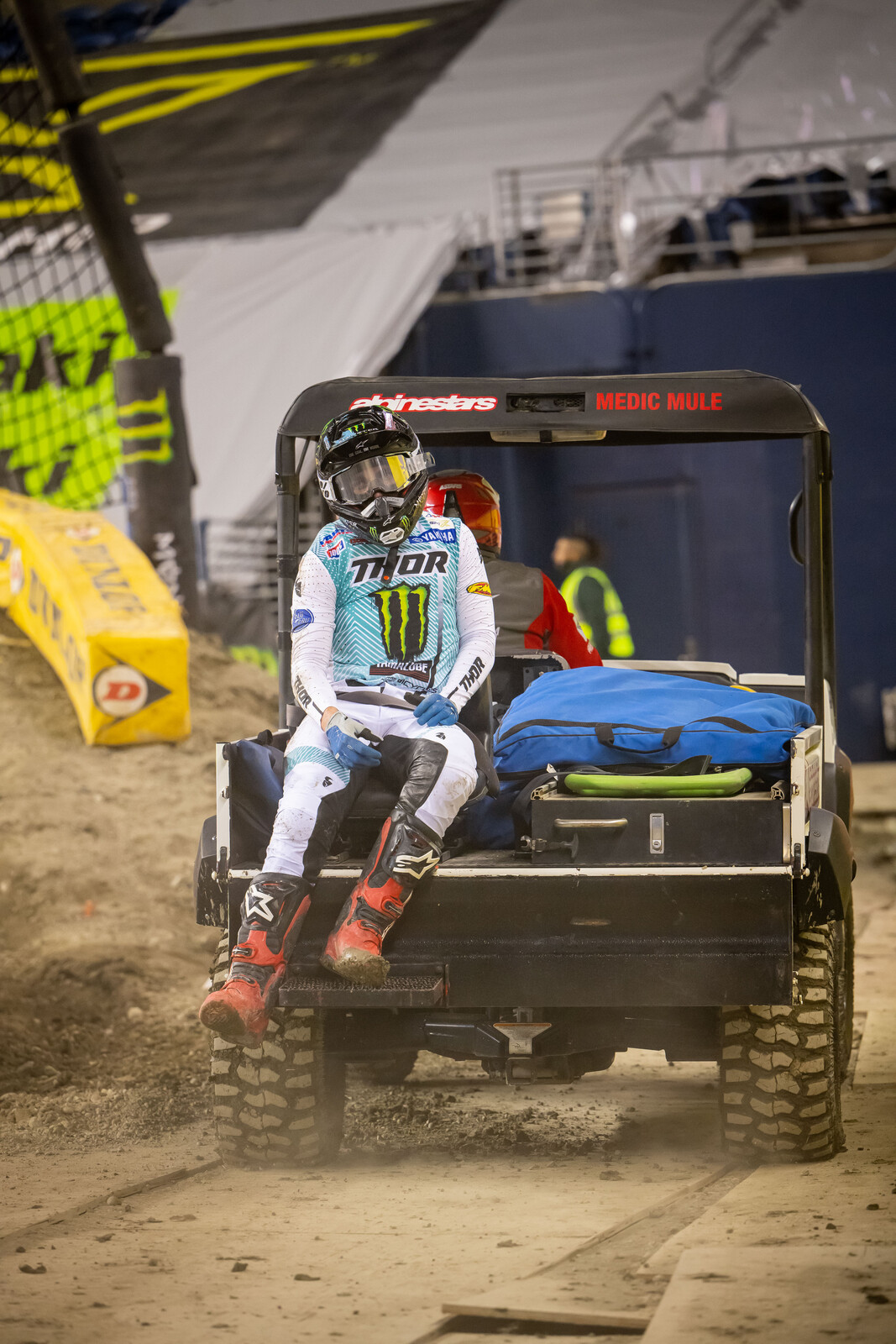 Not how Stilez Robertson wanted his night to end.