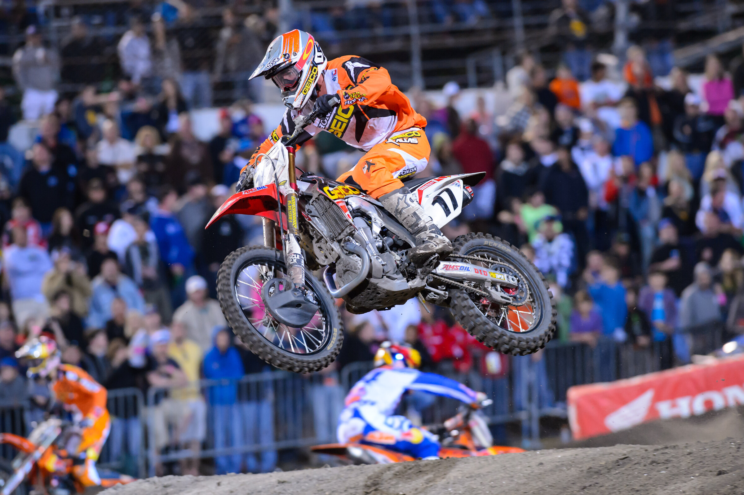 Eli Tomac at the 2013 Daytona Supercross.