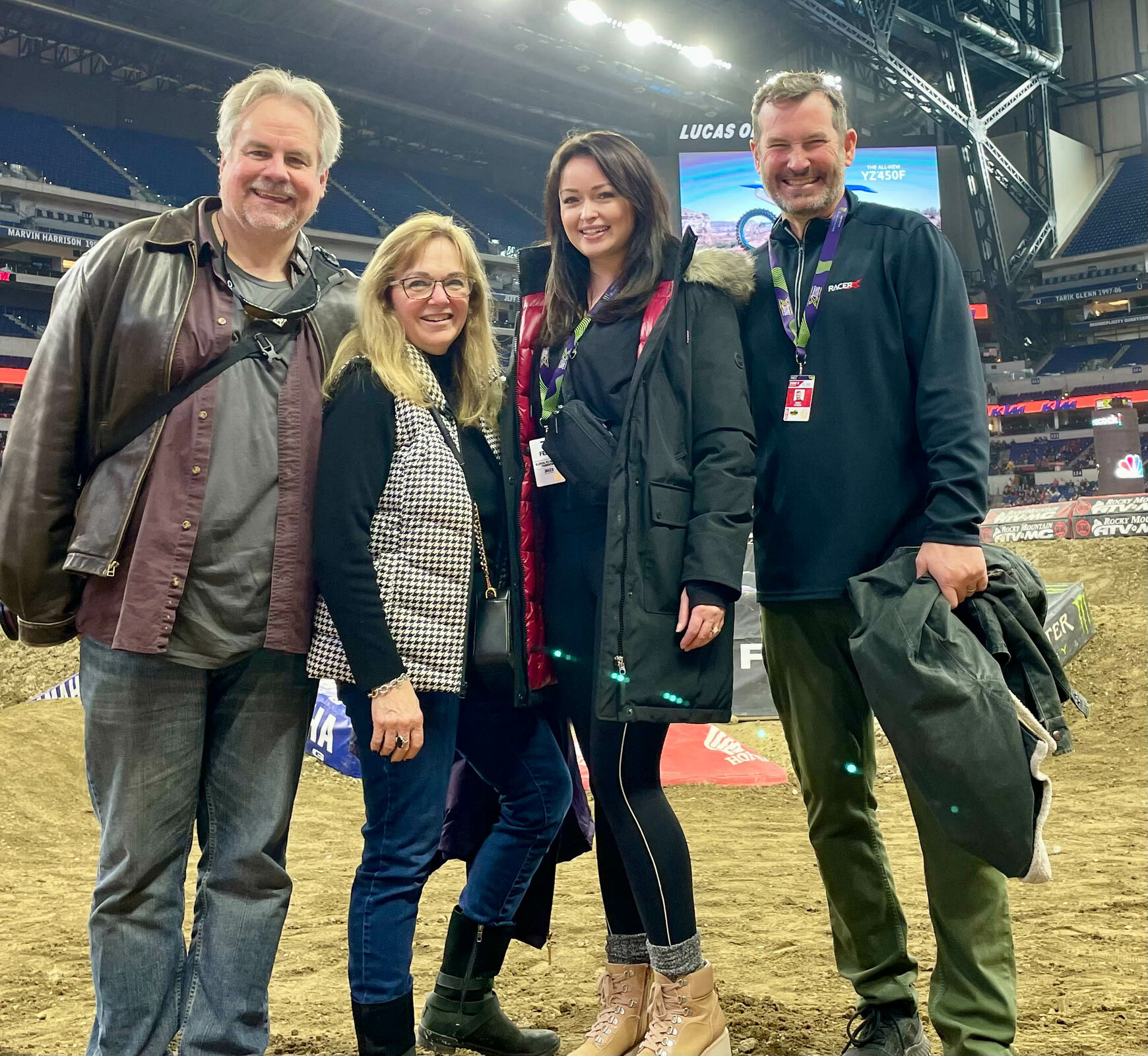 The Dobilas with Davey and Sabrina.