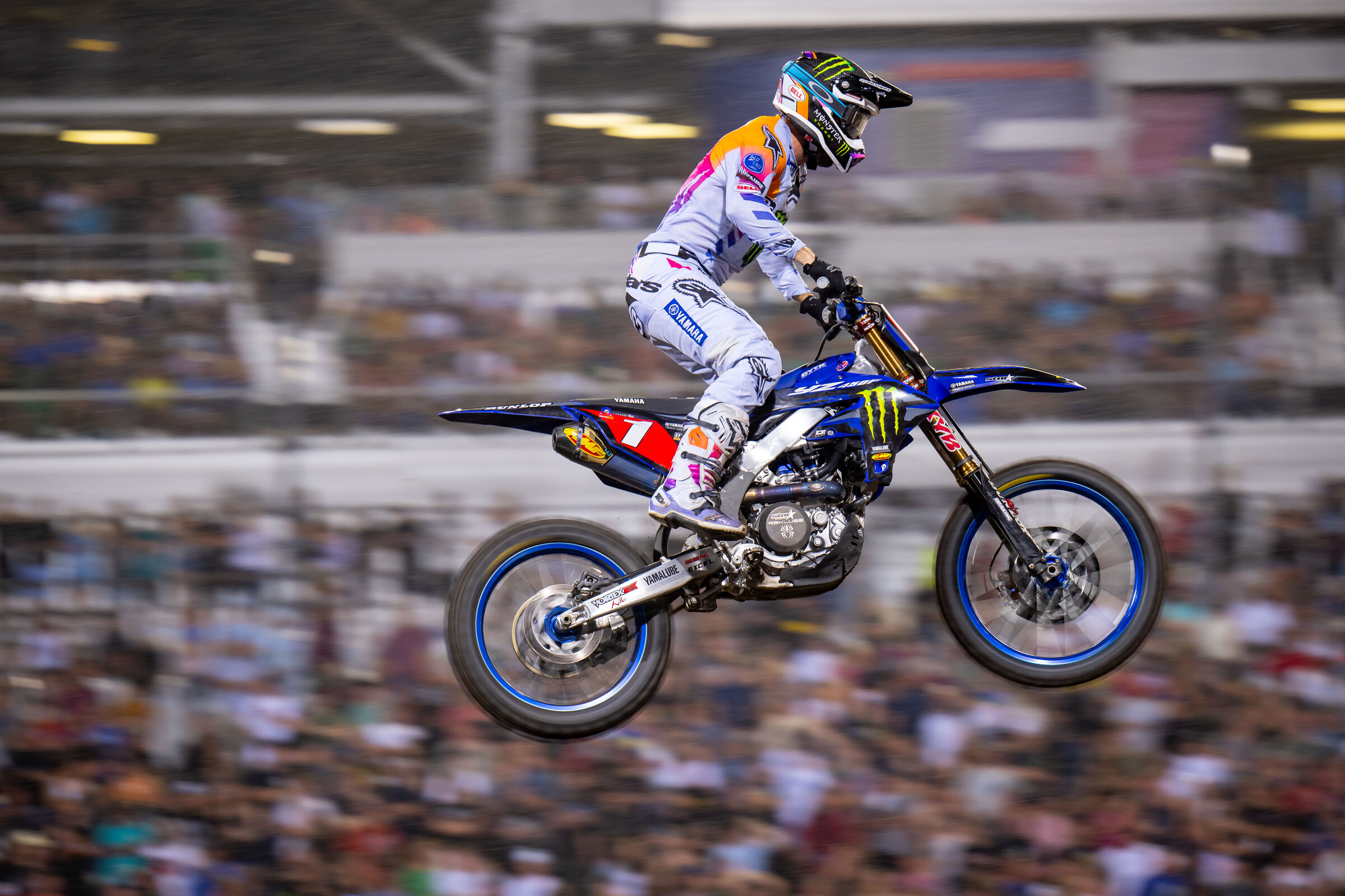 Eli Tomac at the Daytona Supercross.