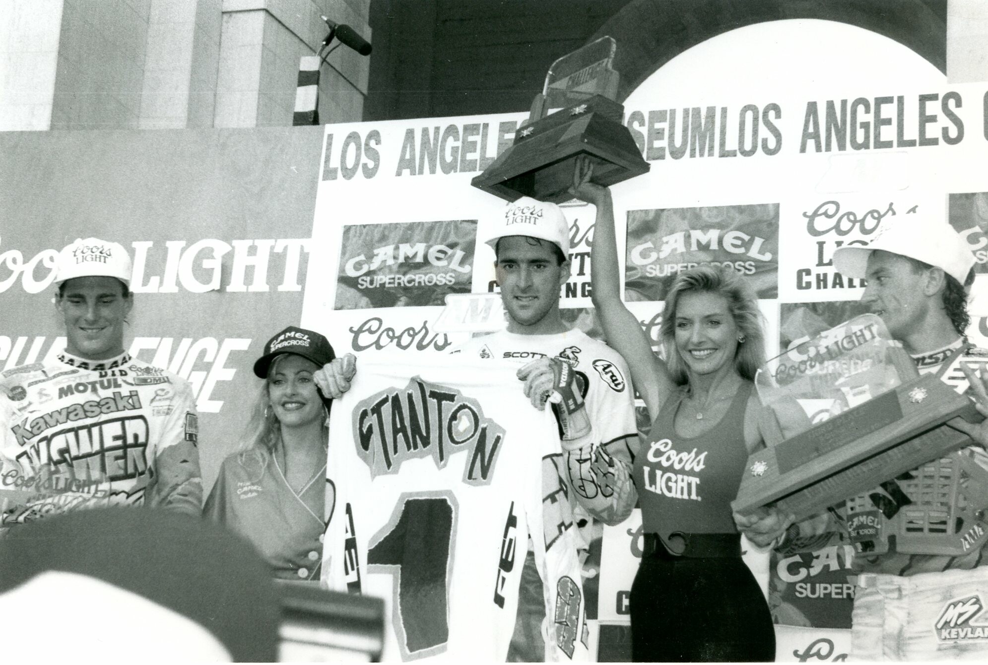 Stanton at the Los Angeles SX in 1992.
