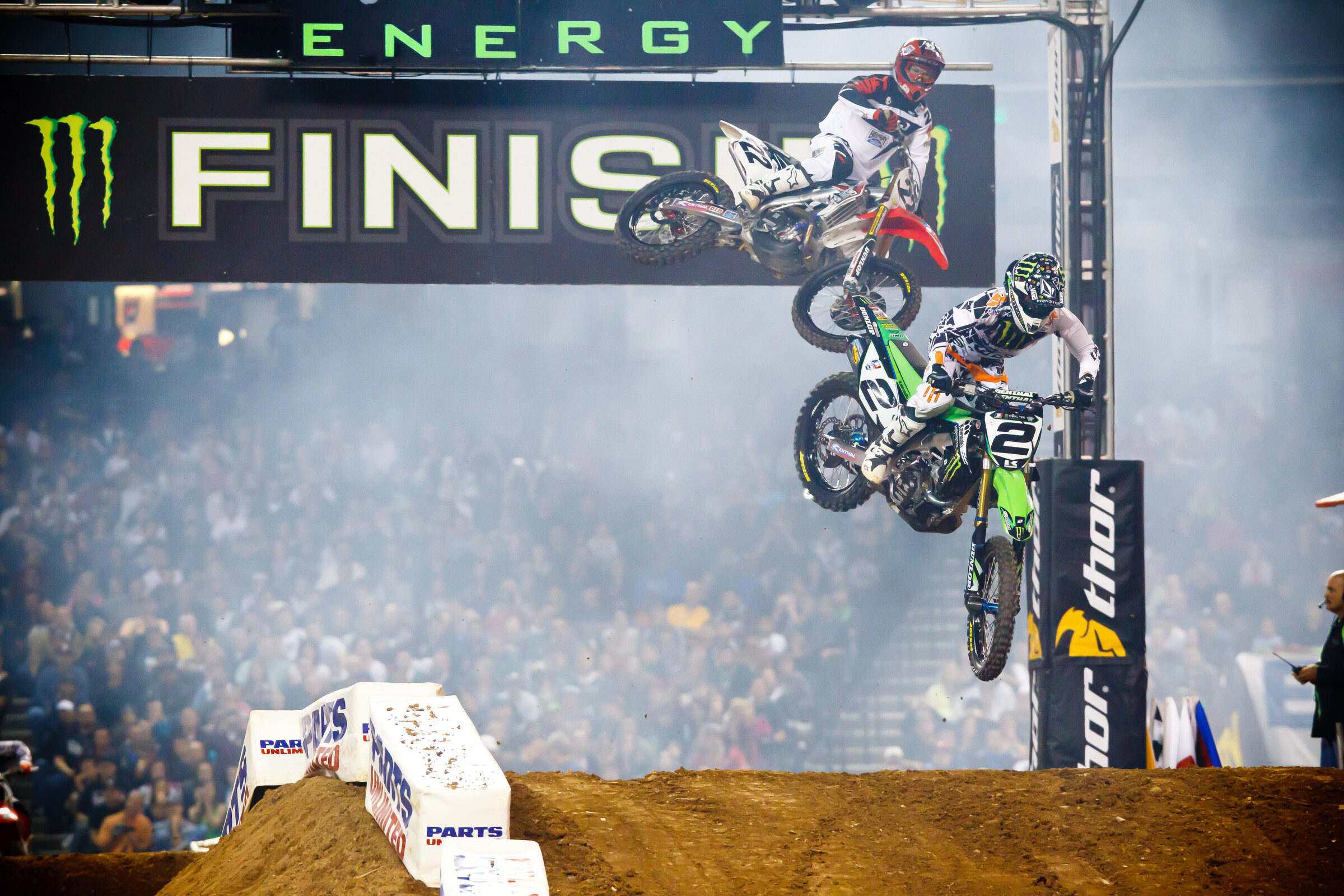 Villopoto and Reed in Phoenix, Arizona.