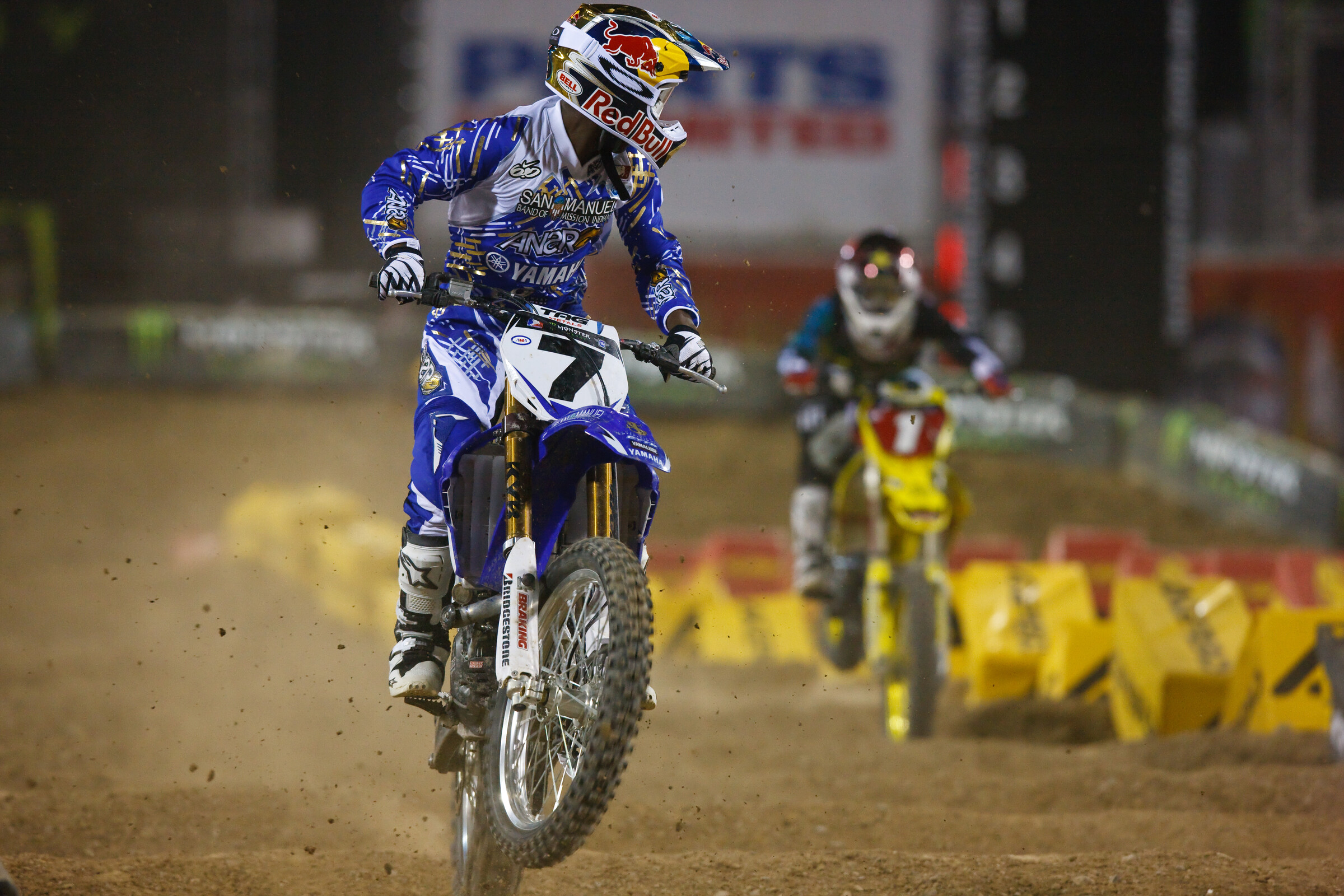 Stewart and Reed at the 2009 Las Vegas SX.