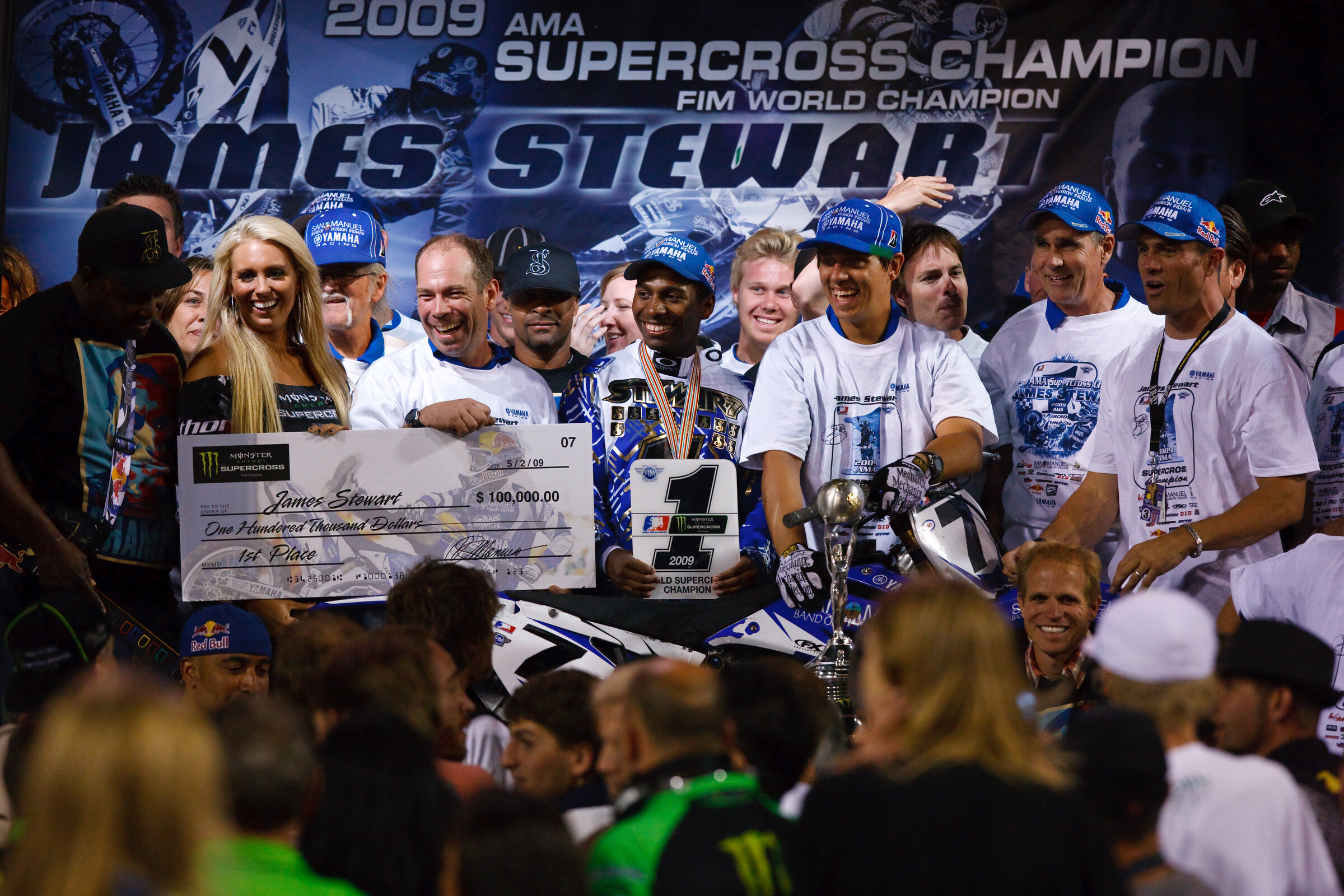 Stewart at the Las Vegas SX.